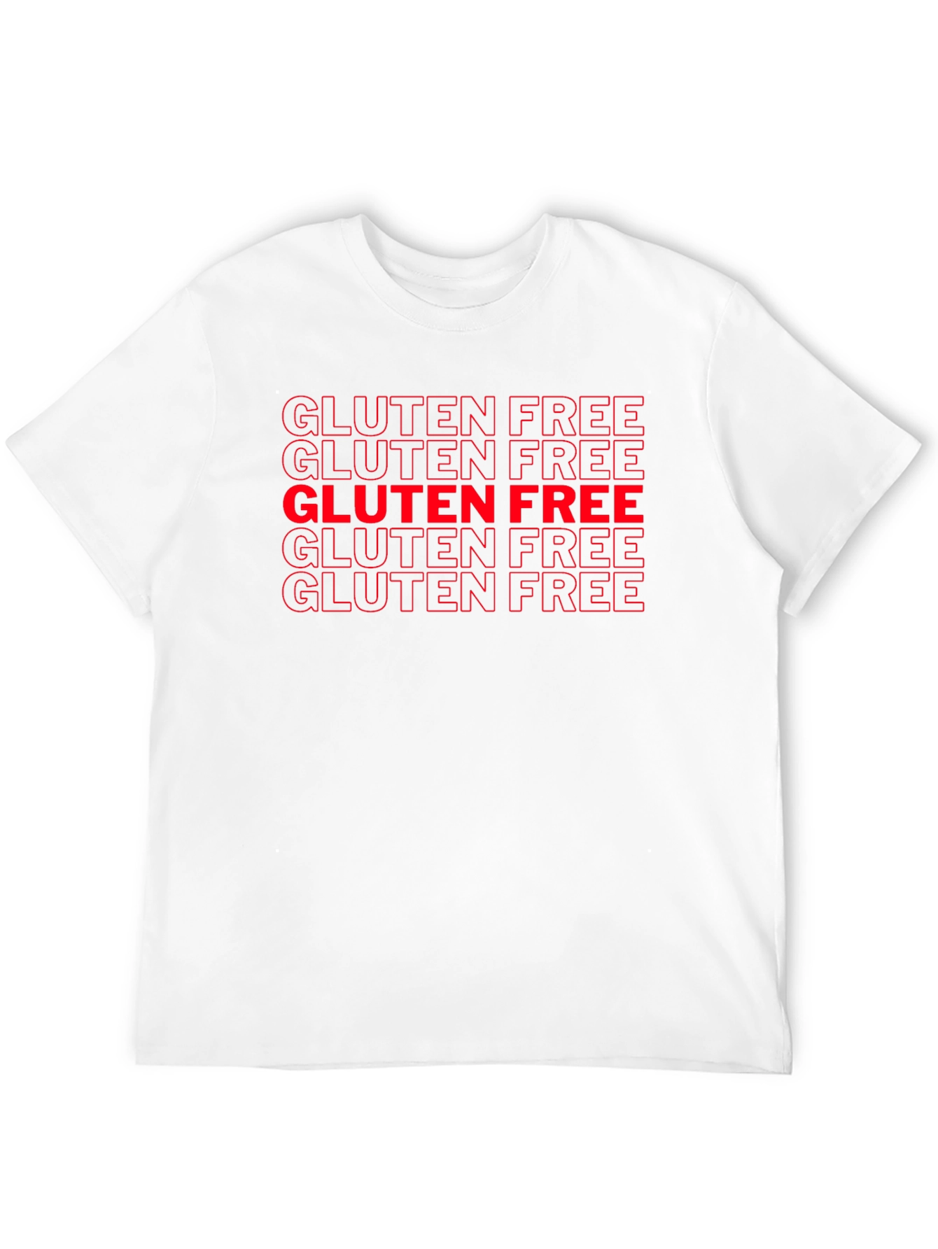 Gluten Free Graphic Tee - Unisex Black T-Shirt