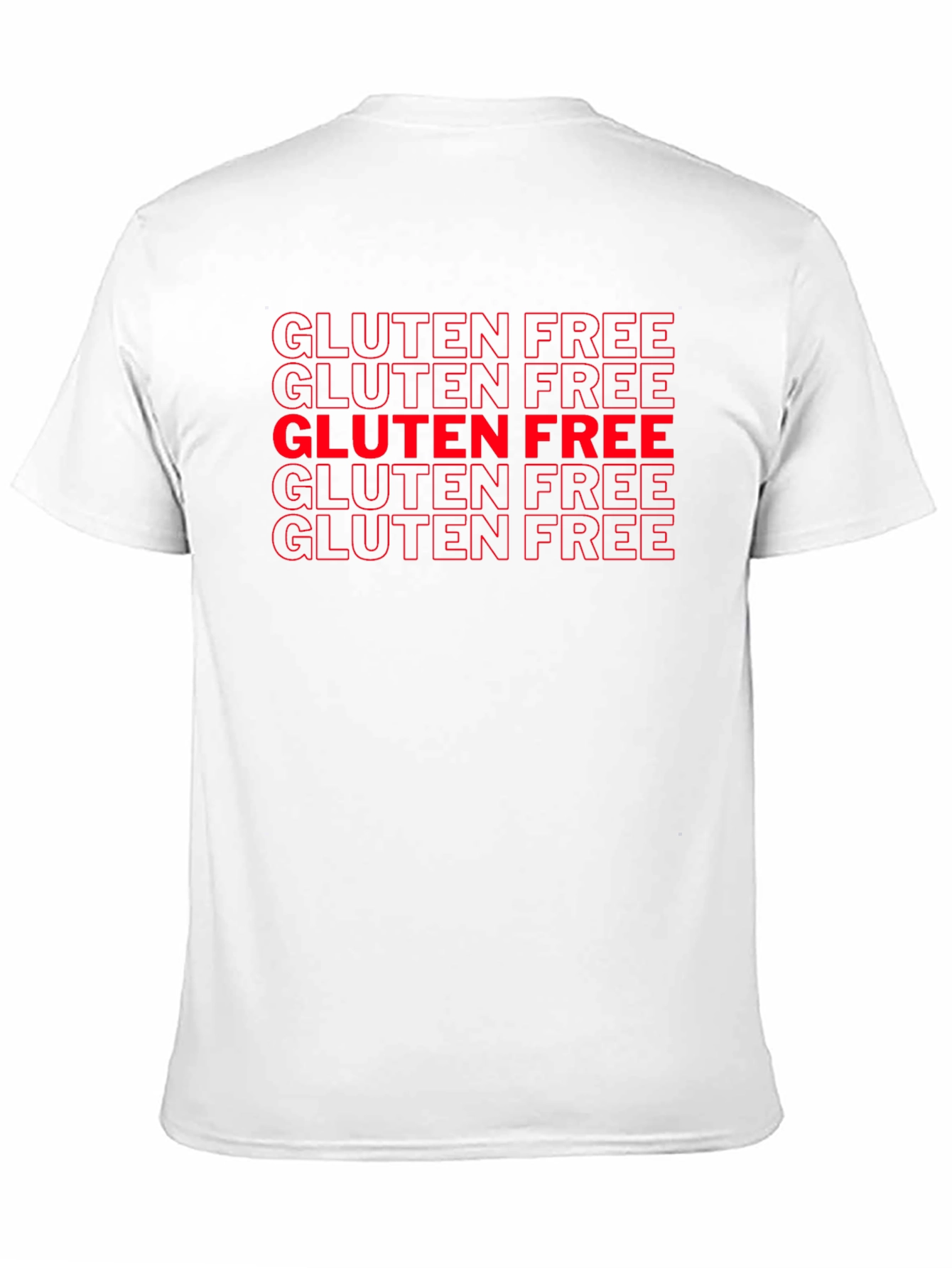 Gluten Free Graphic Tee - Unisex Black T-Shirt