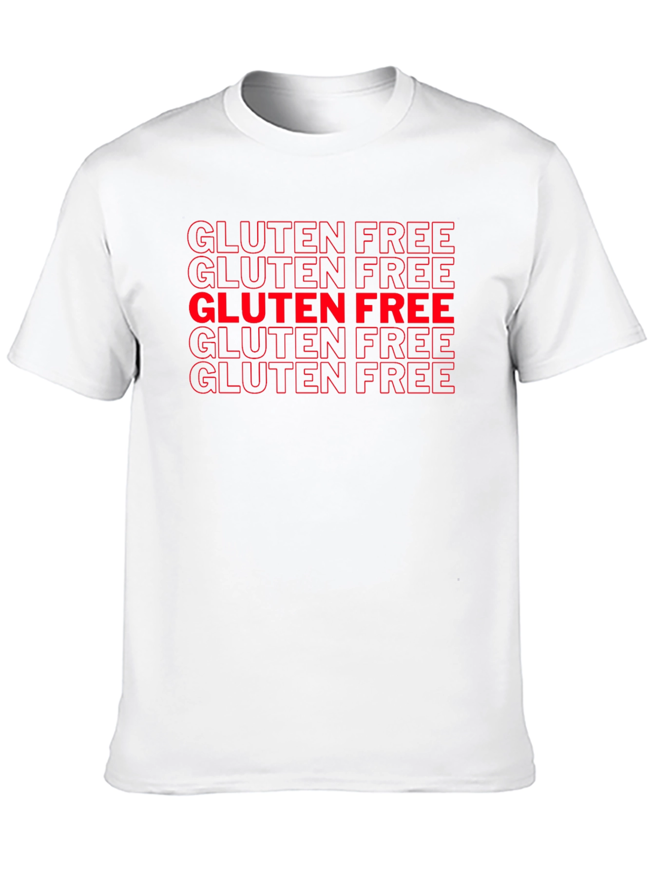 Gluten Free Graphic Tee - Unisex Black T-Shirt