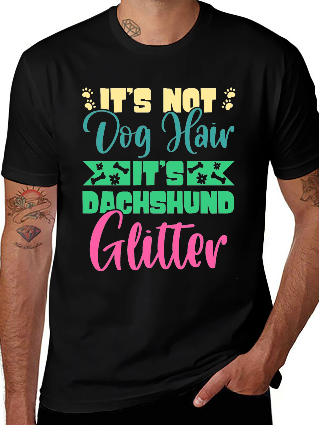 Dachshund Glitter T-Shirt