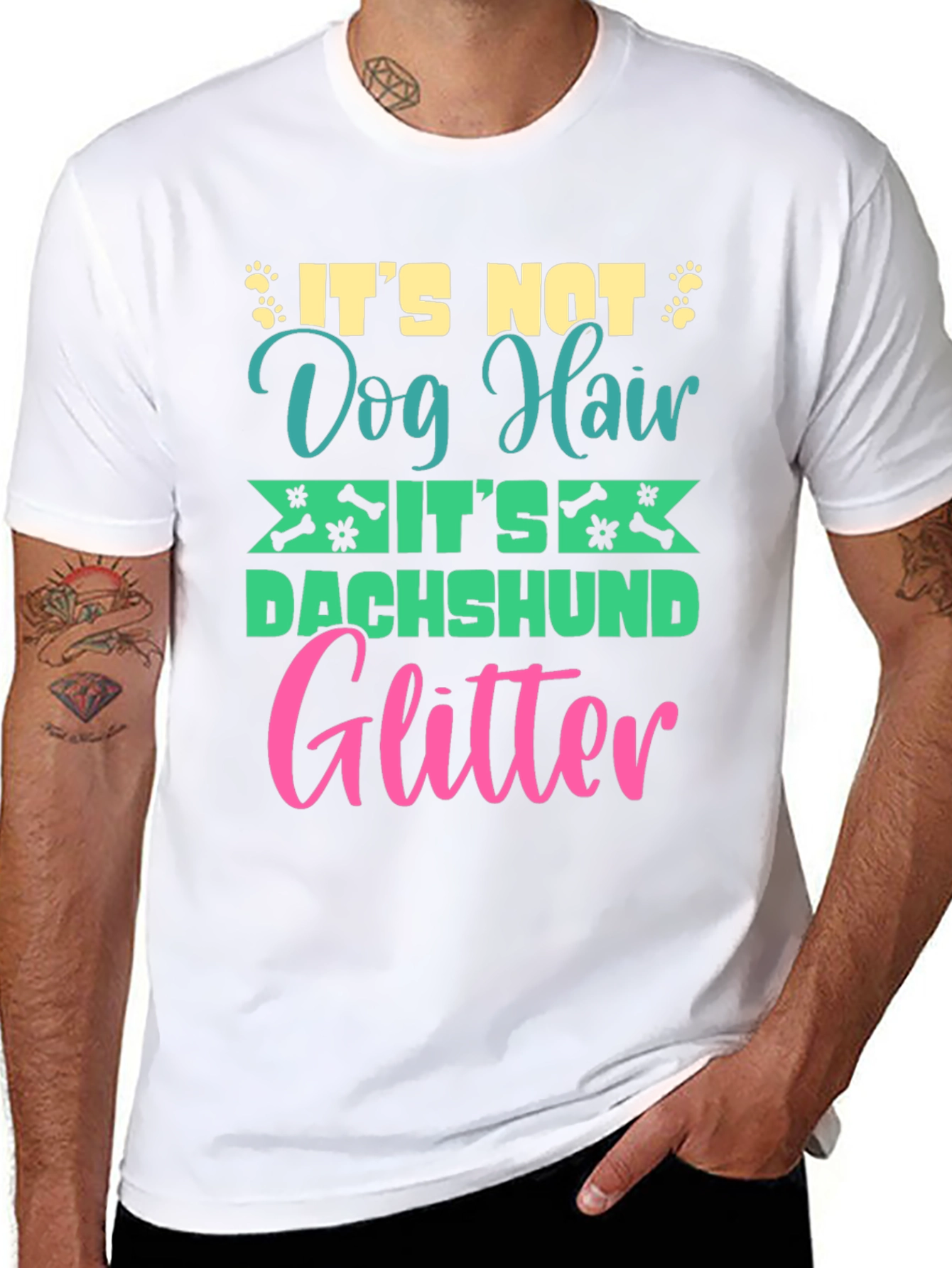 Dachshund Glitter T-Shirt