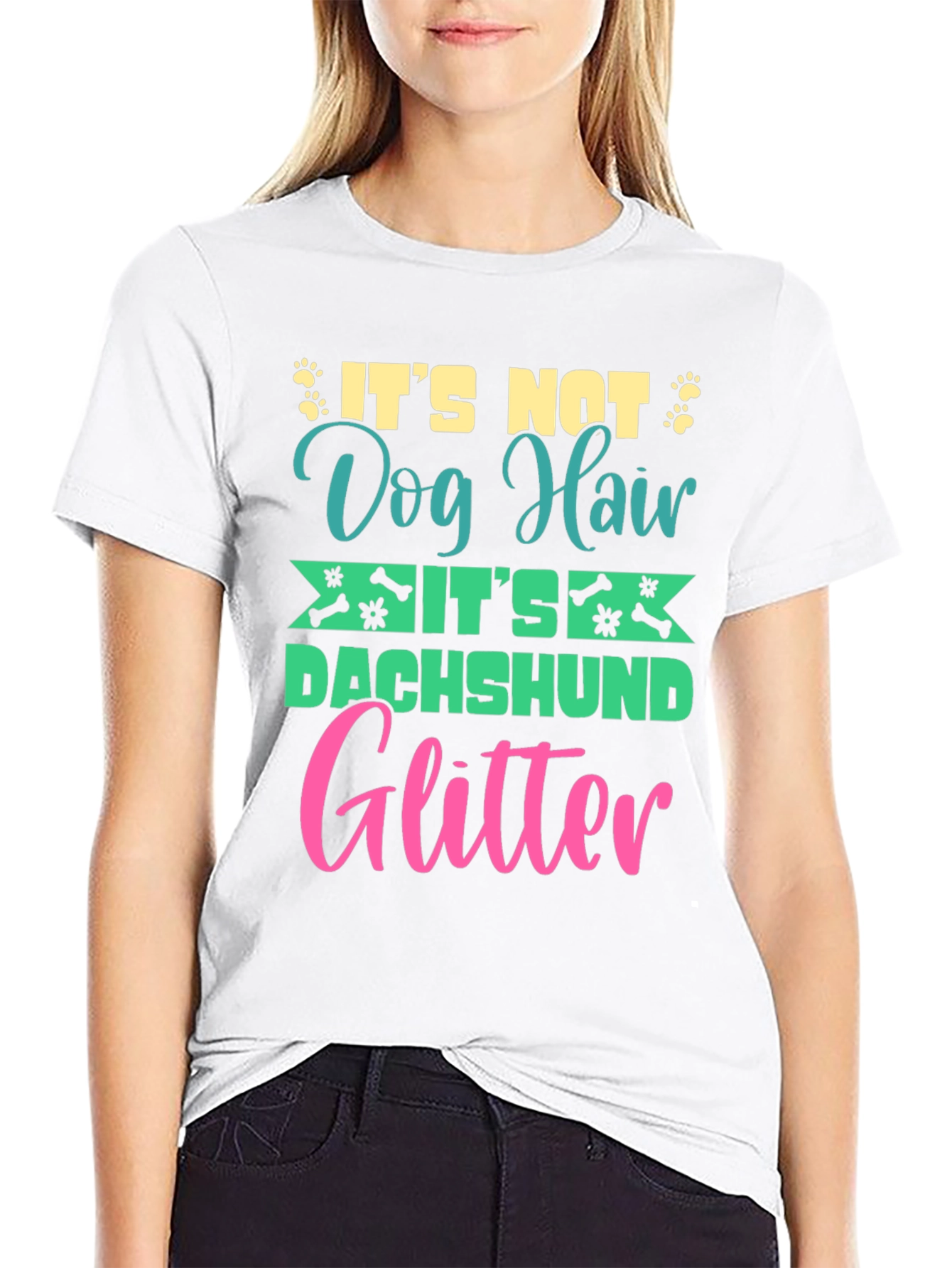 Dachshund Glitter T-Shirt