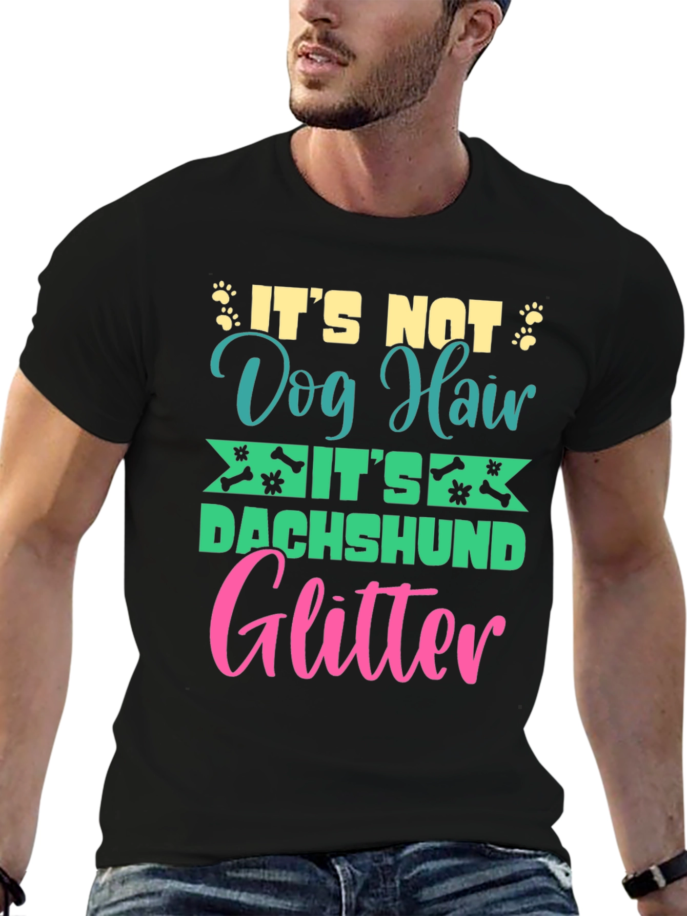 Dachshund Glitter T-Shirt