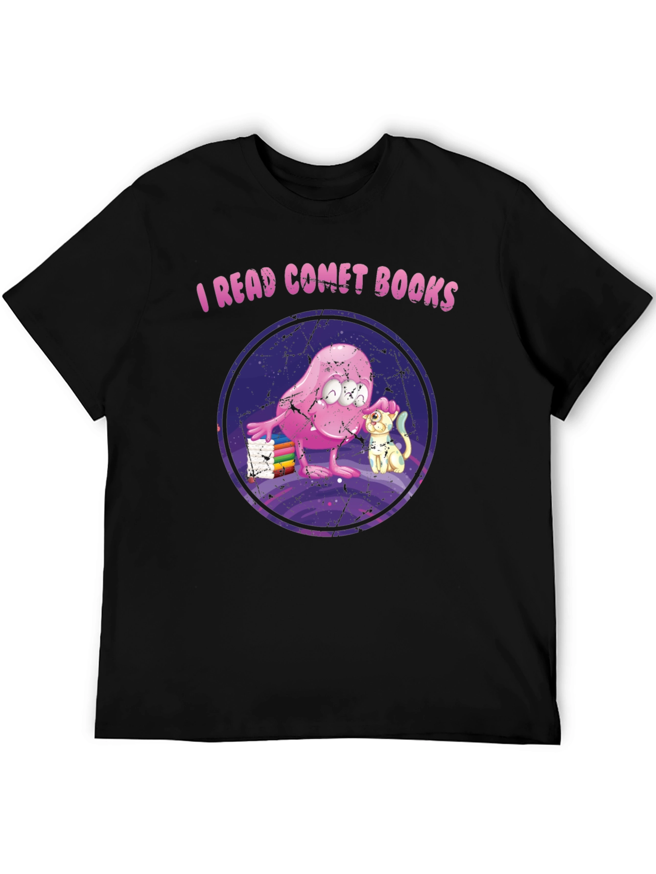 I Read Comet Books T-Shirt