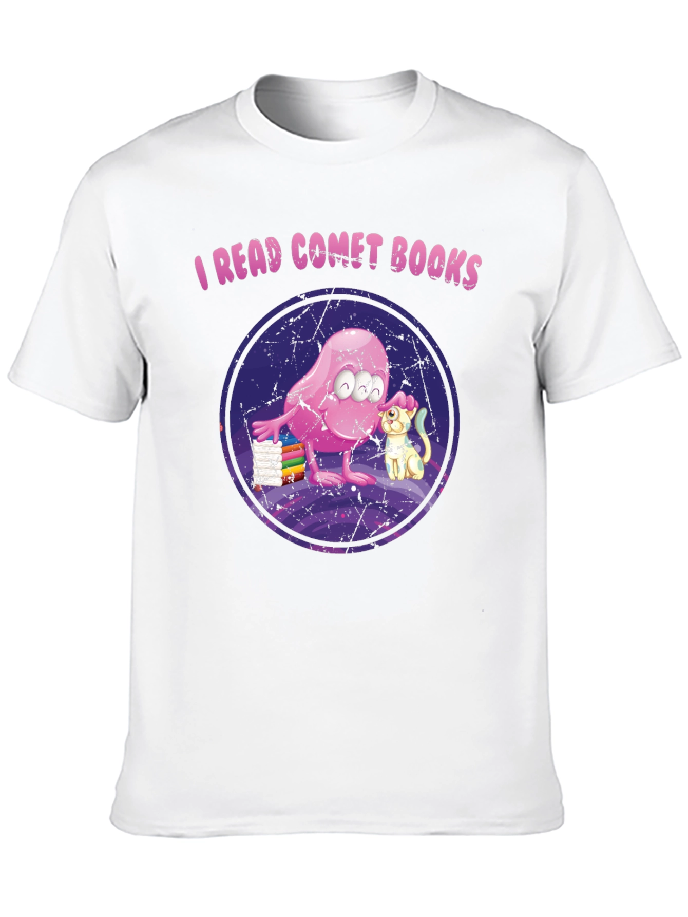 I Read Comet Books T-Shirt