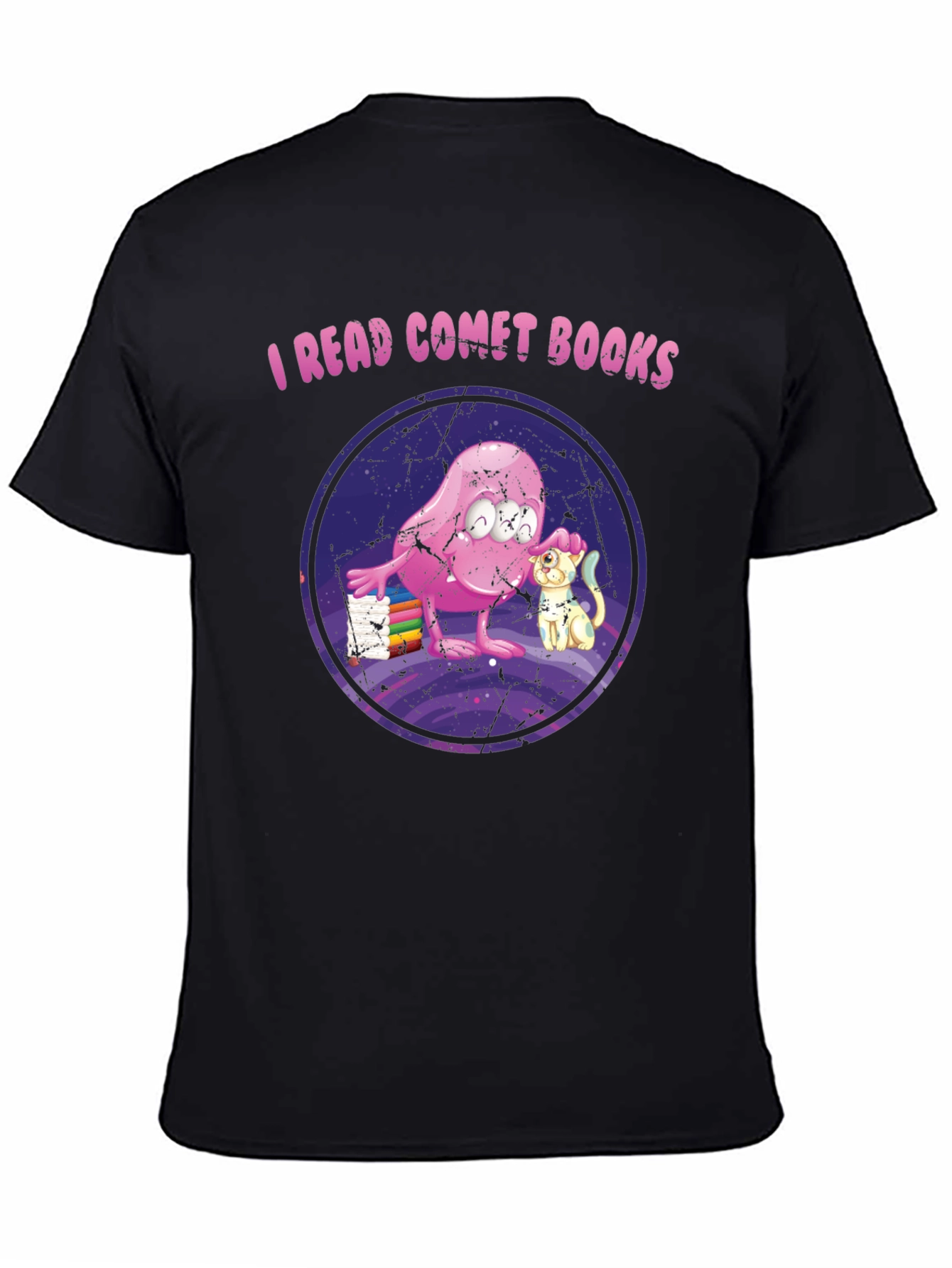 I Read Comet Books T-Shirt