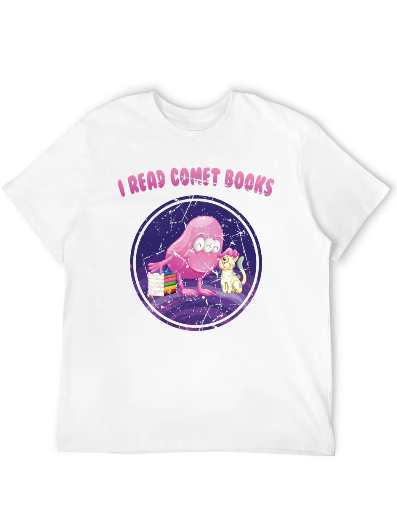 I Read Comet Books T-Shirt