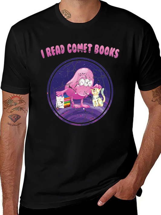 I Read Comet Books T-Shirt