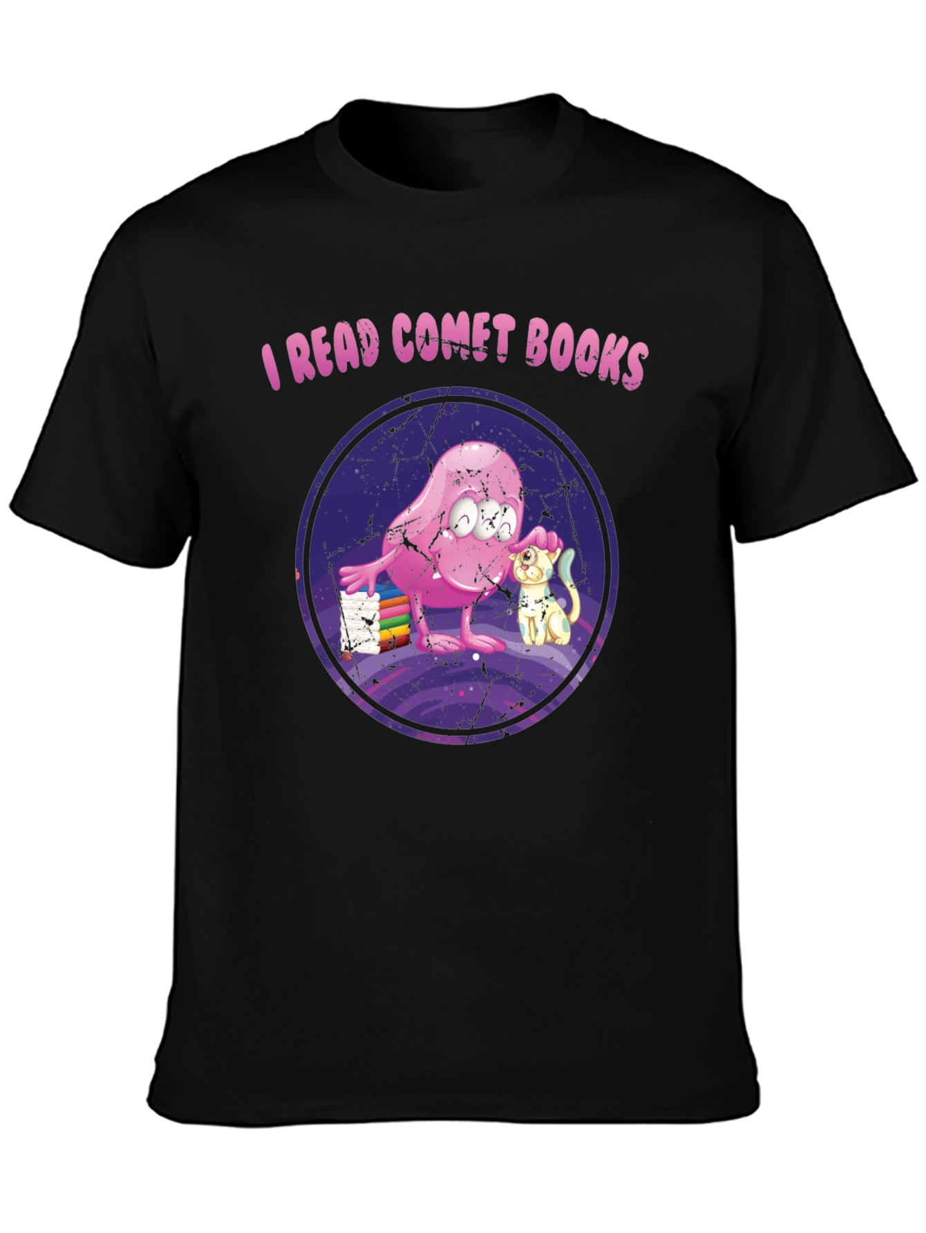 I Read Comet Books T-Shirt
