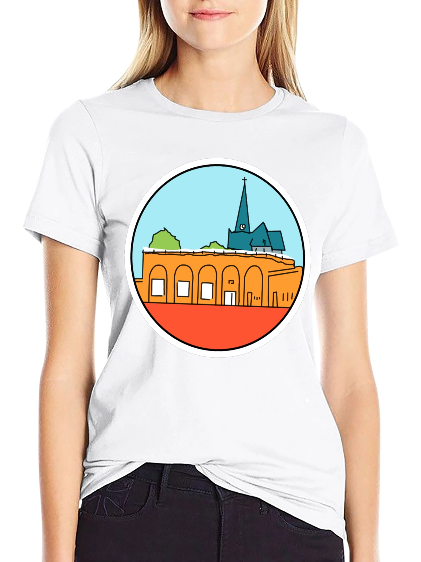 Architectural Black T-Shirt