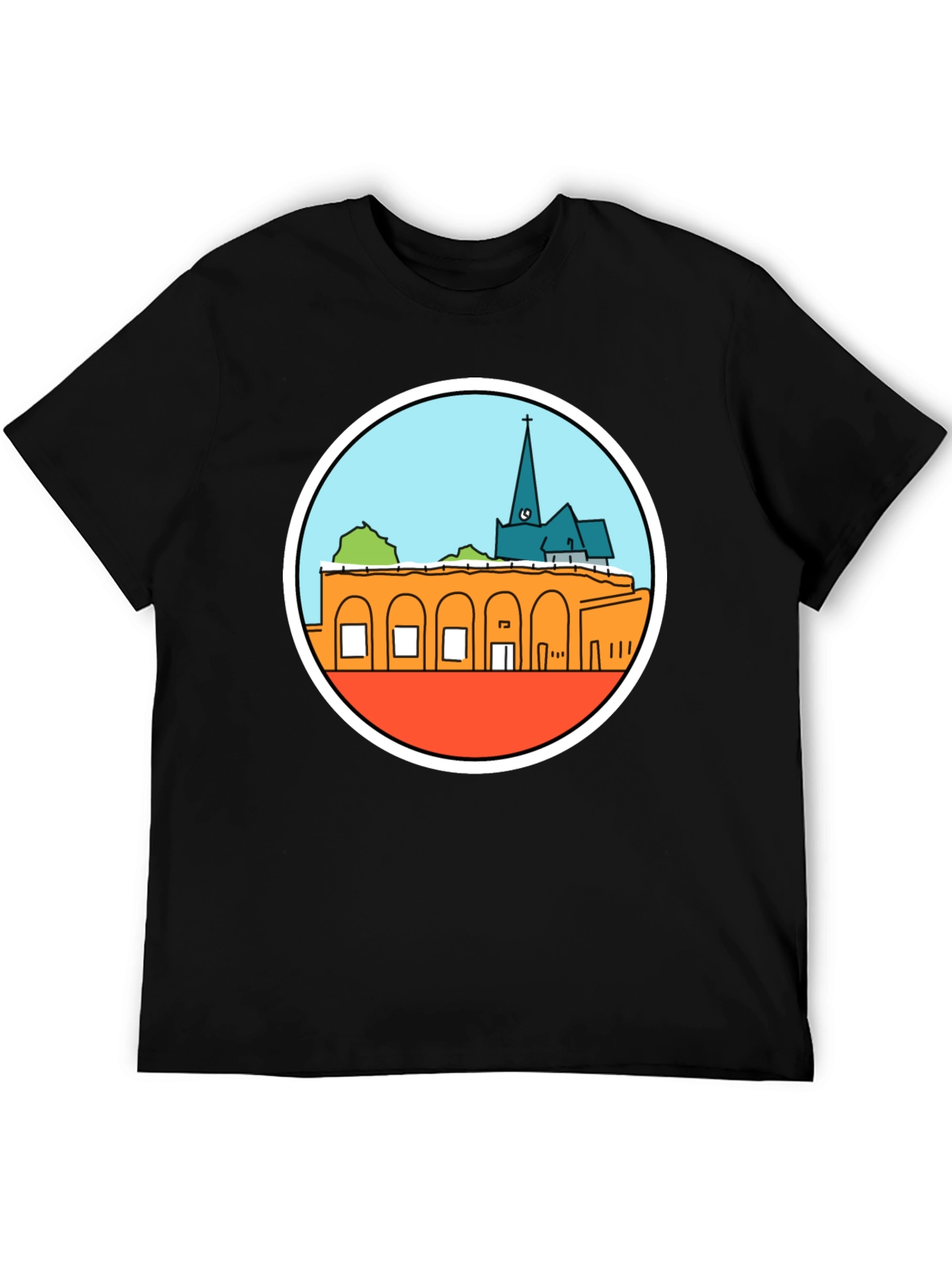 Architectural Black T-Shirt