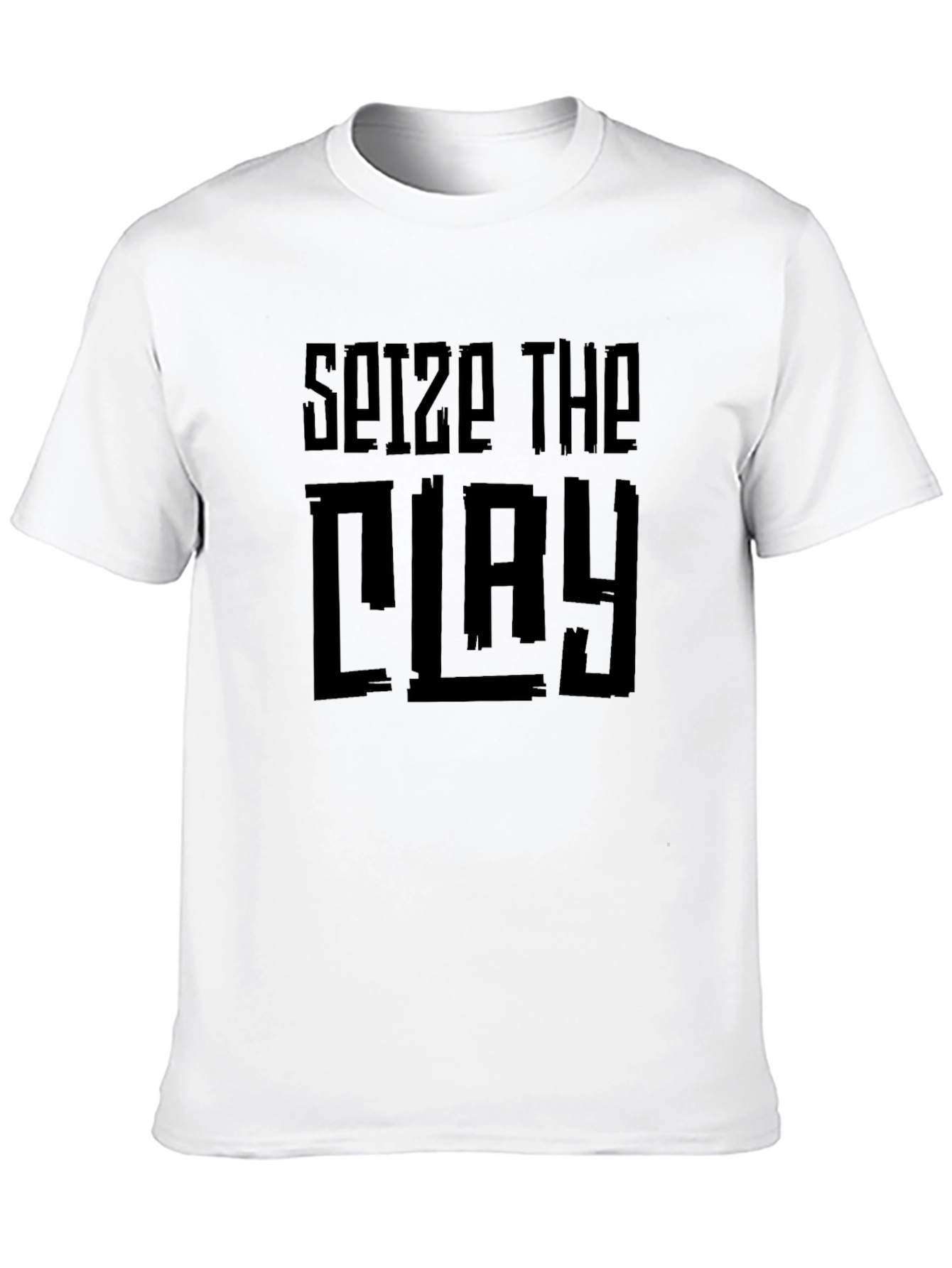 Seize The Day Black Graphic Tee