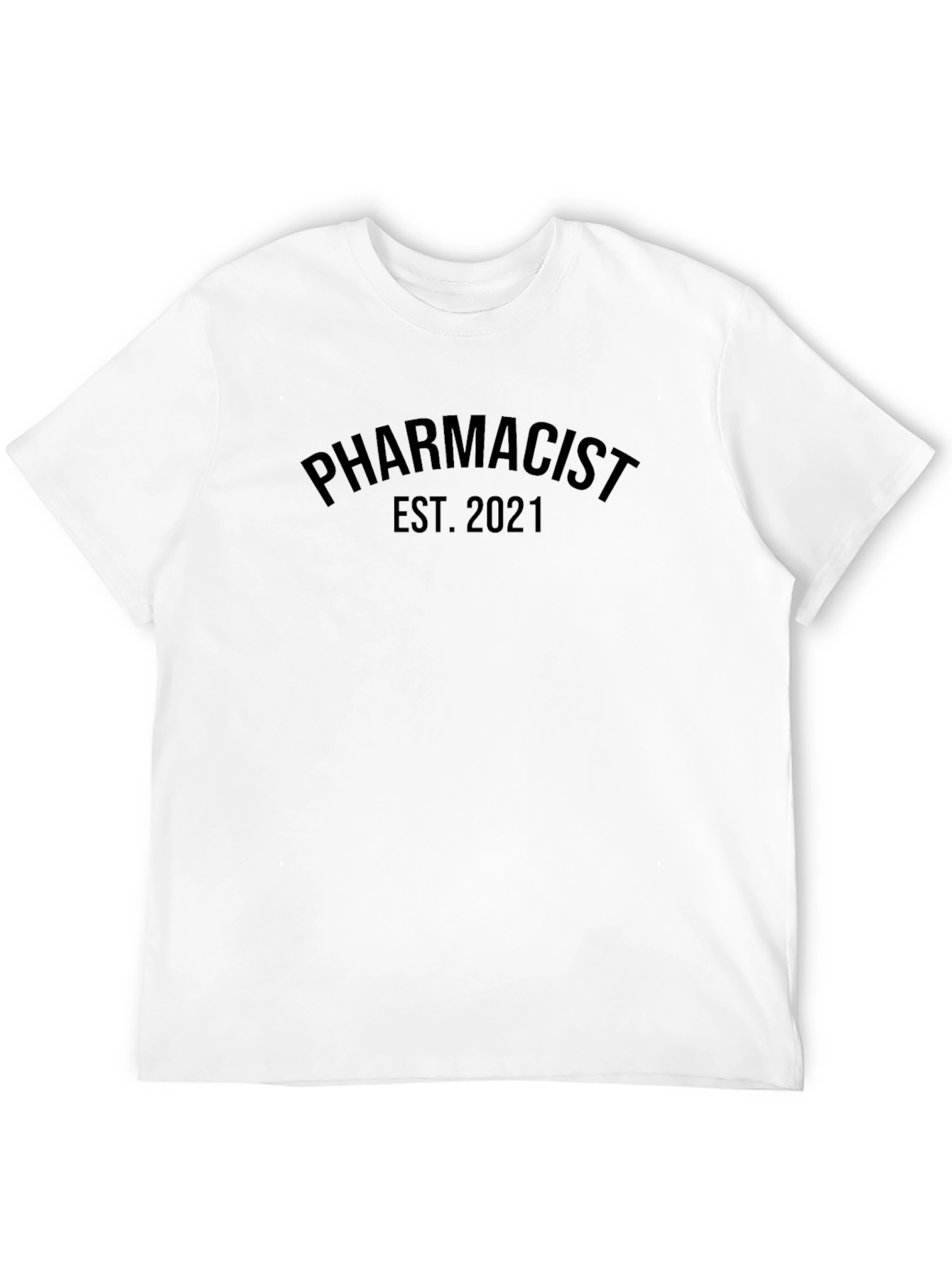 Pharmacist Est. 2021 Black T-Shirt