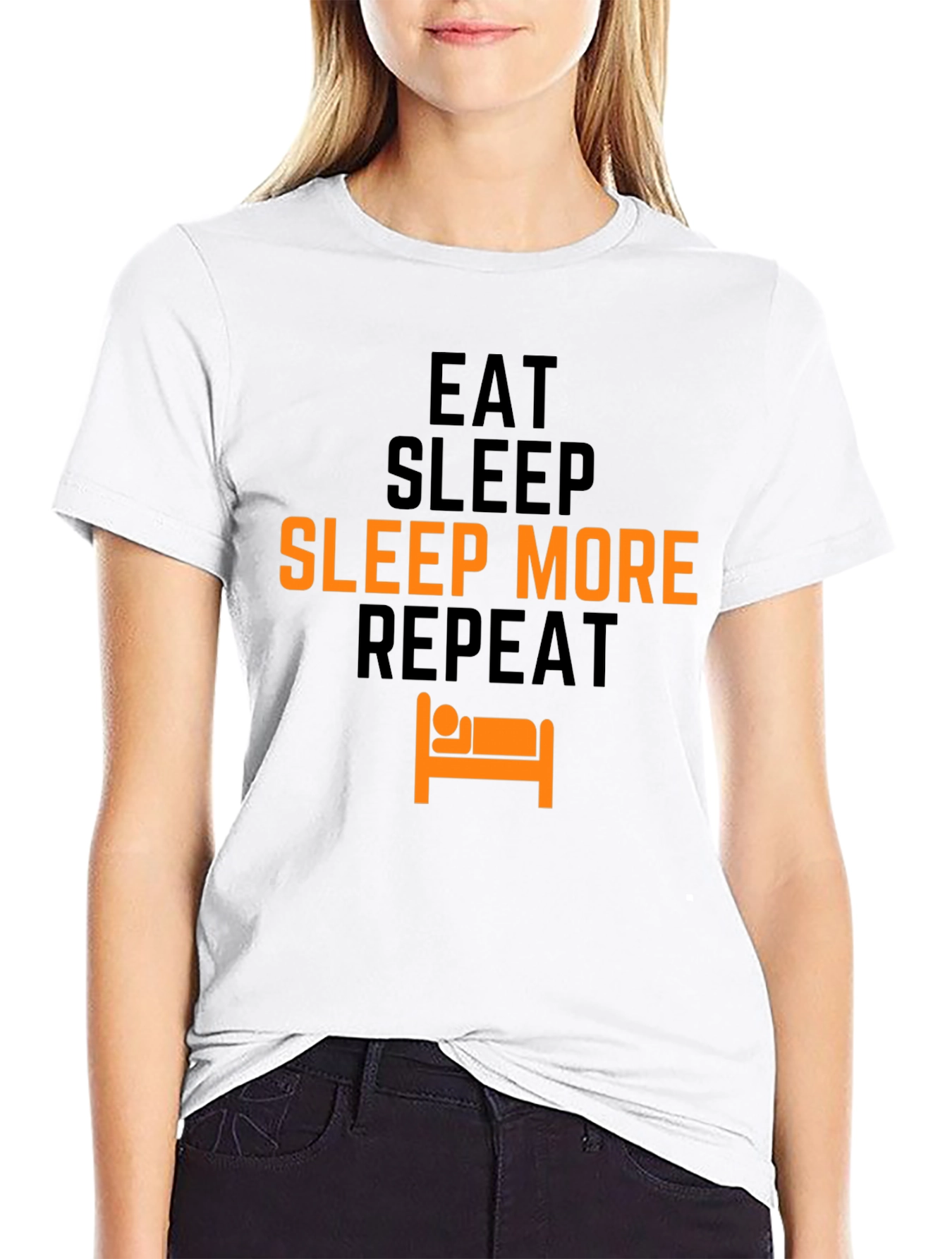 Eat Sleep Sleep More Repeat T-Shirt