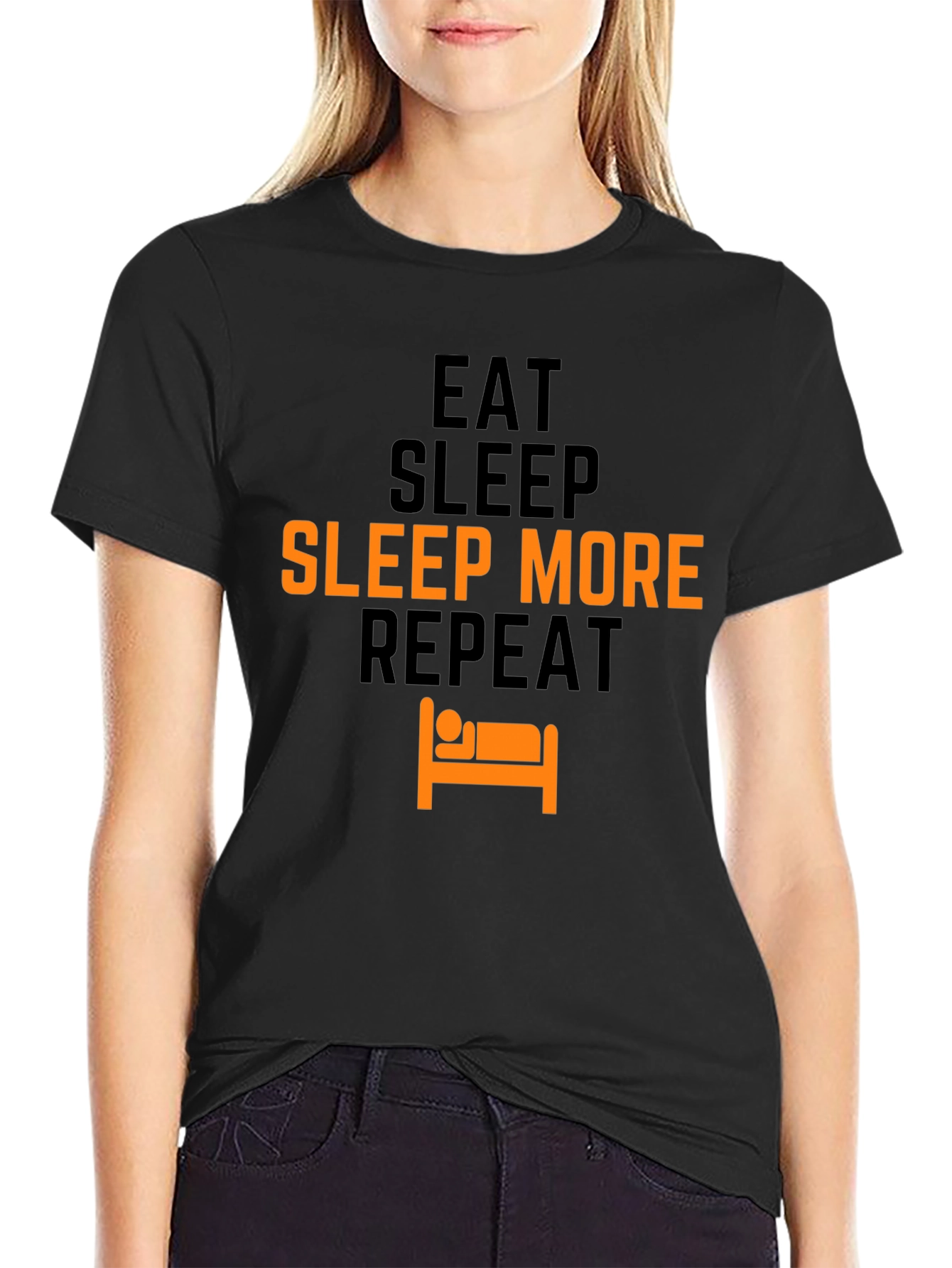 Eat Sleep Sleep More Repeat T-Shirt