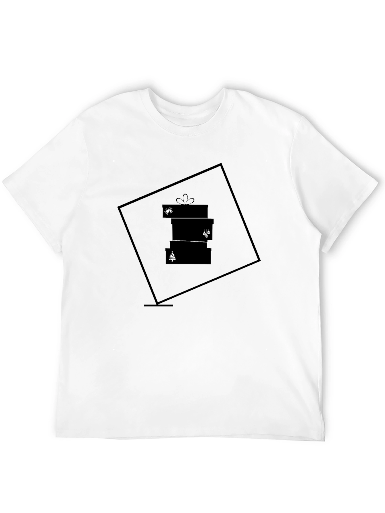 Festive Gift Stack Graphic Tee