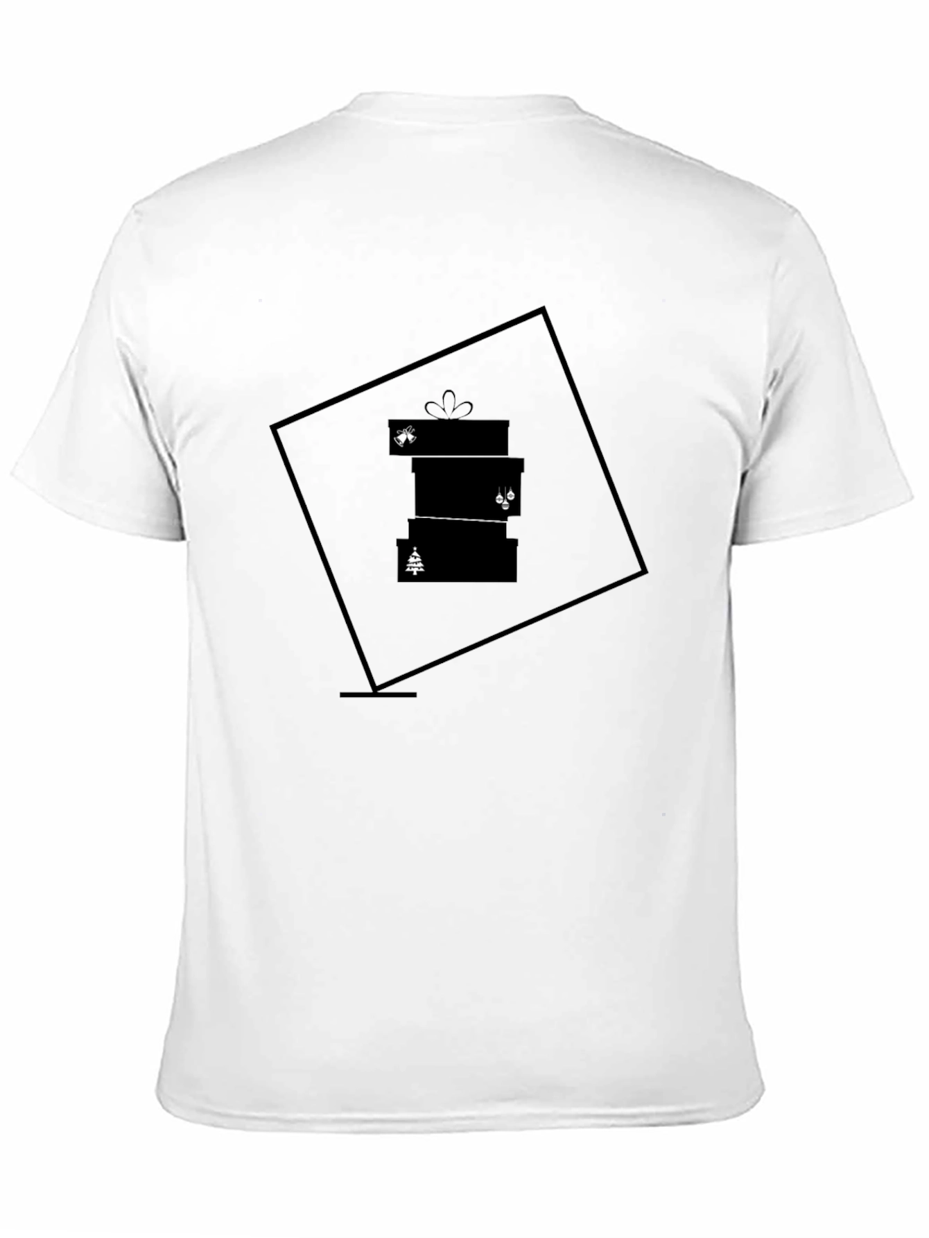 Festive Gift Stack Graphic Tee