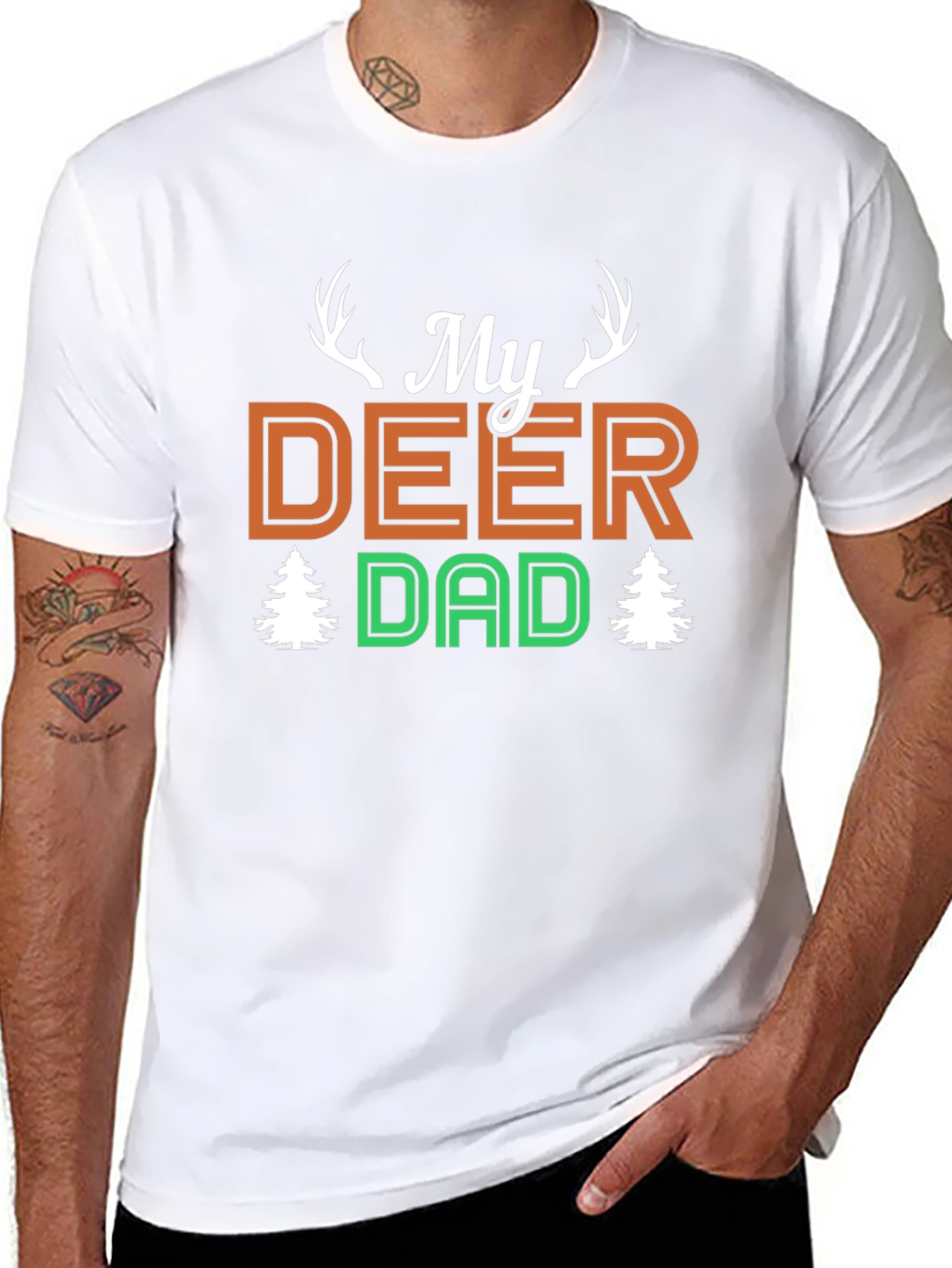 My Deer Dad T-Shirt - Hunting Fathers Day Tee