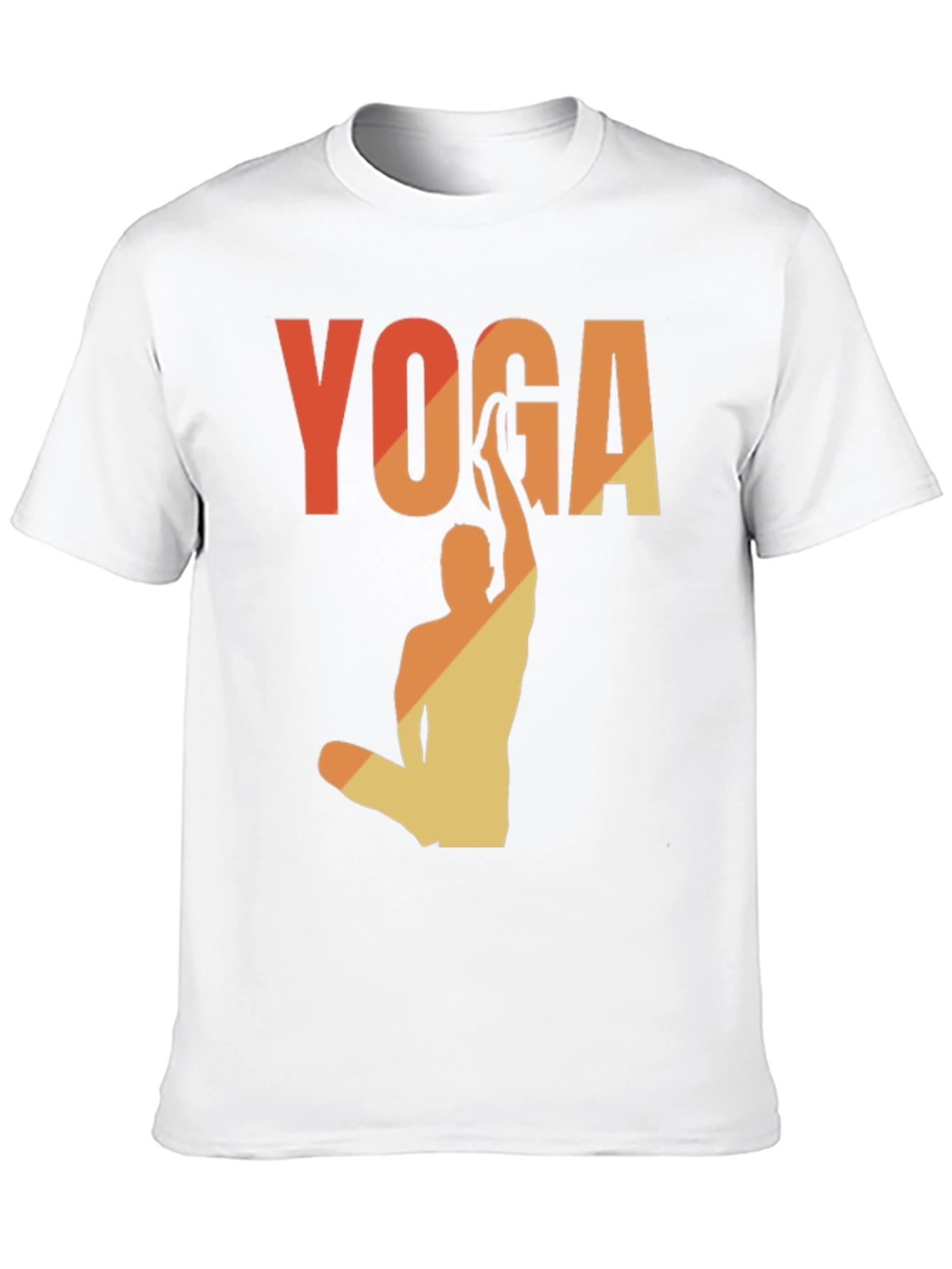 Yoga Pose Graphic Tee - Relaxed Fit