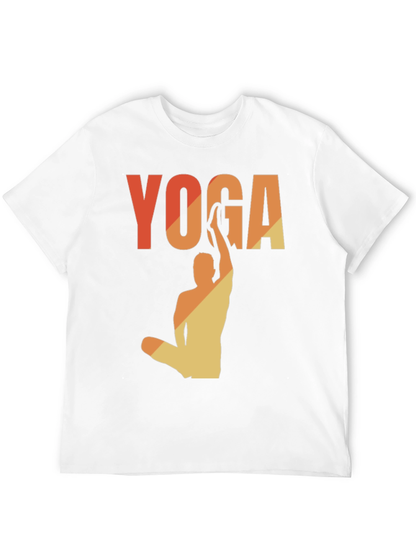 Yoga Pose Graphic Tee - Relaxed Fit