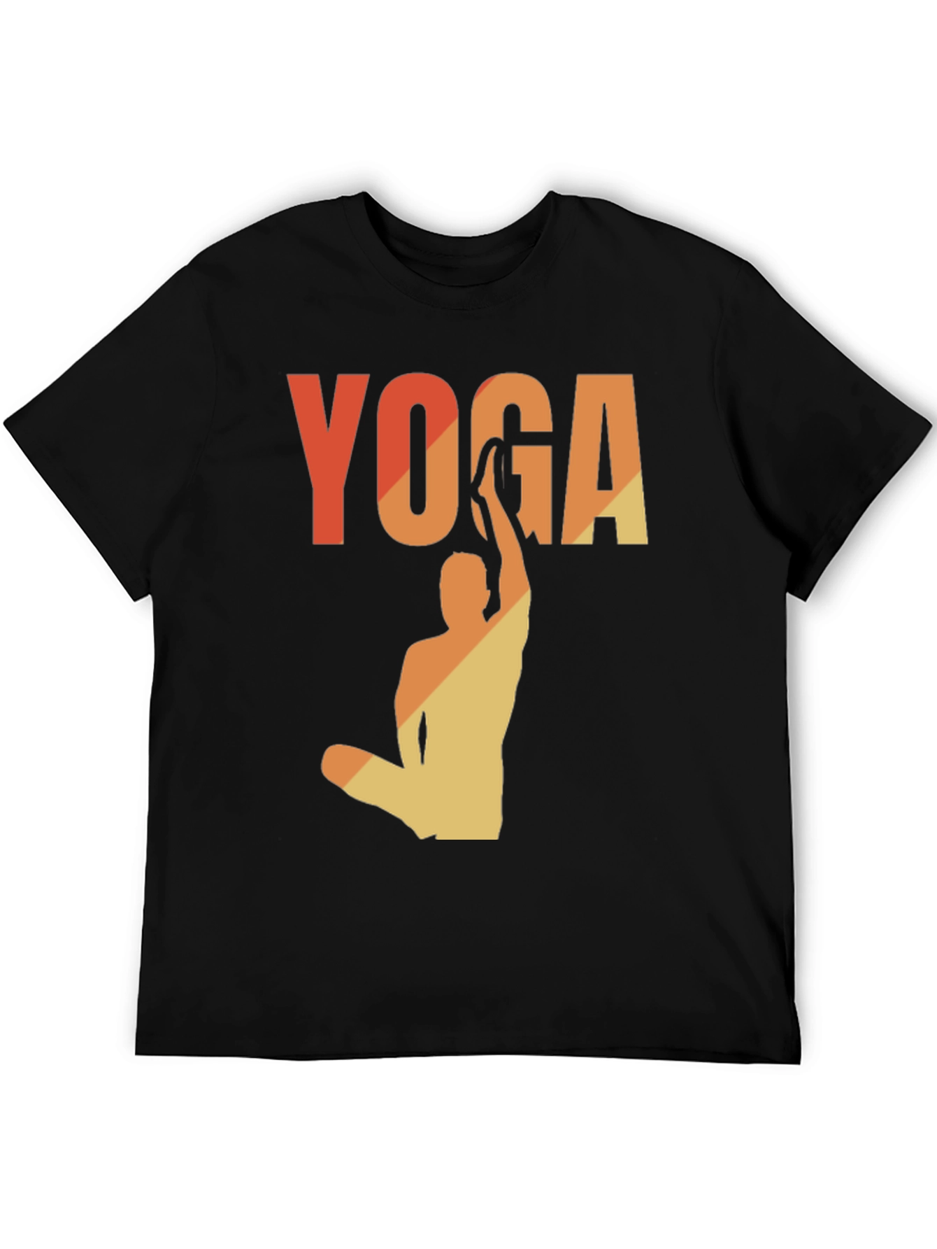Yoga Pose Graphic Tee - Relaxed Fit