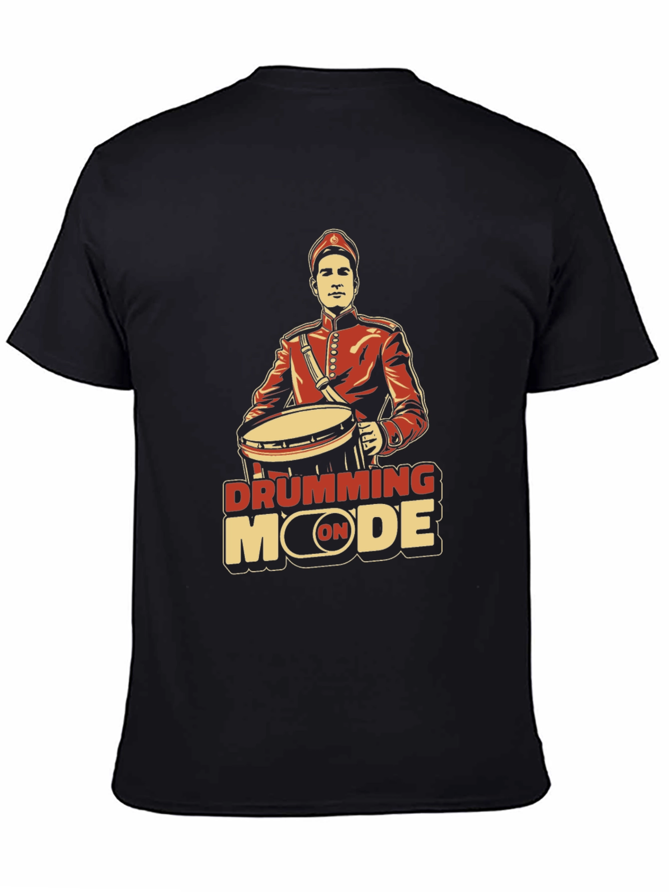 Drumming Mode On Graphic T-Shirt
