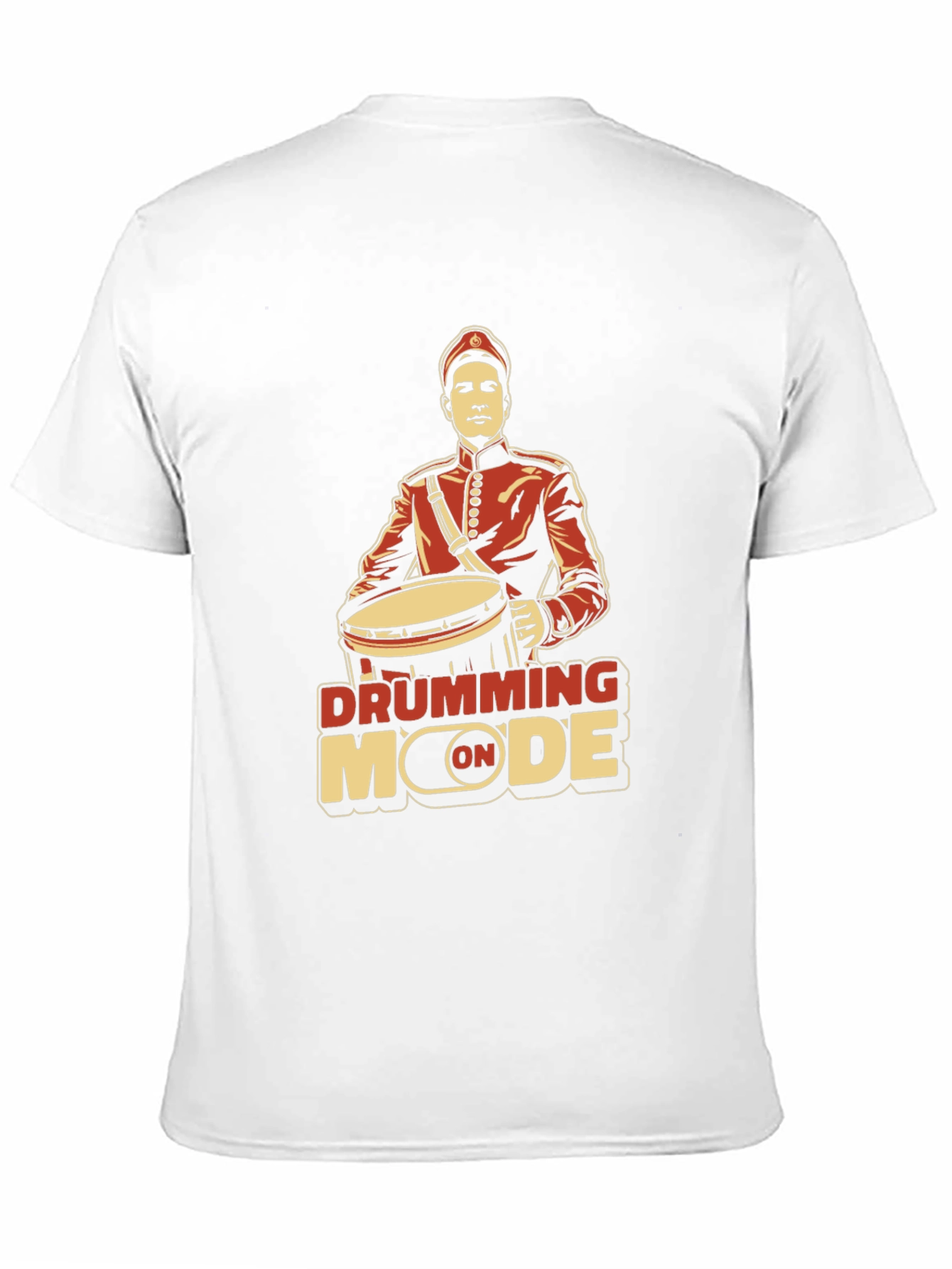 Drumming Mode On Graphic T-Shirt