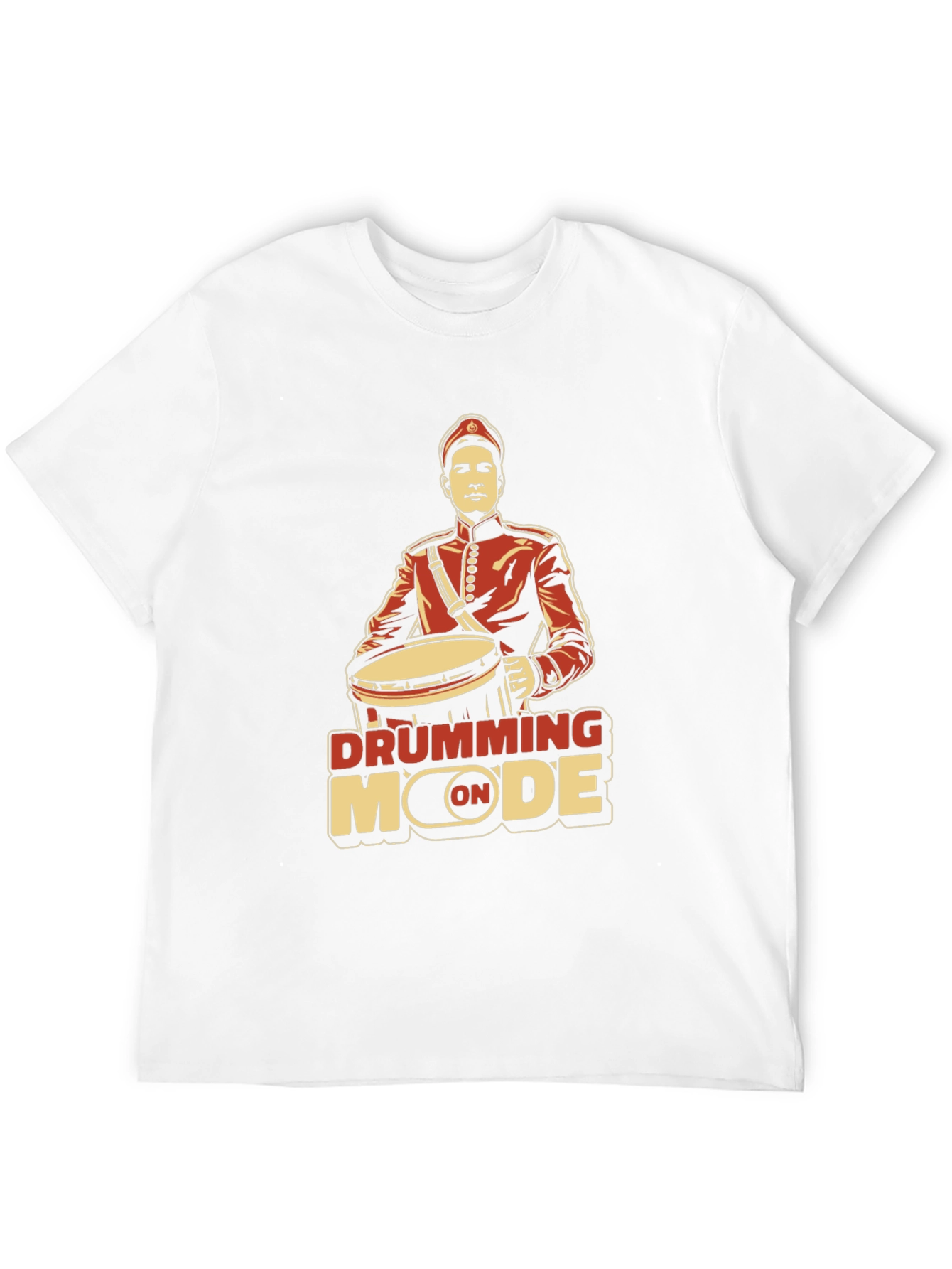 Drumming Mode On Graphic T-Shirt