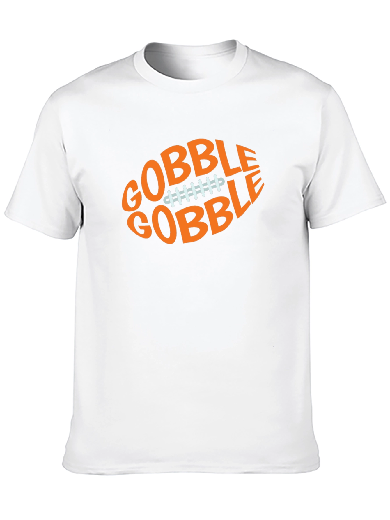 Gobble Thanksgiving Football T-Shirt