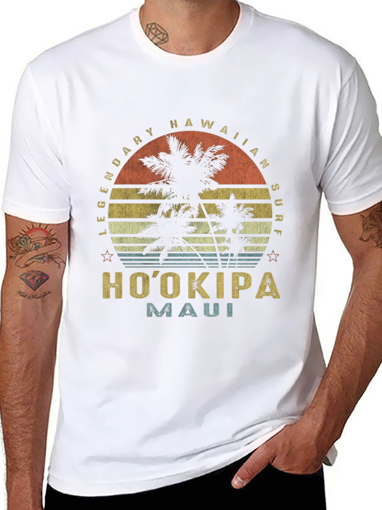 Legendary Hawaiian Surf T-Shirt - Hookipa Maui