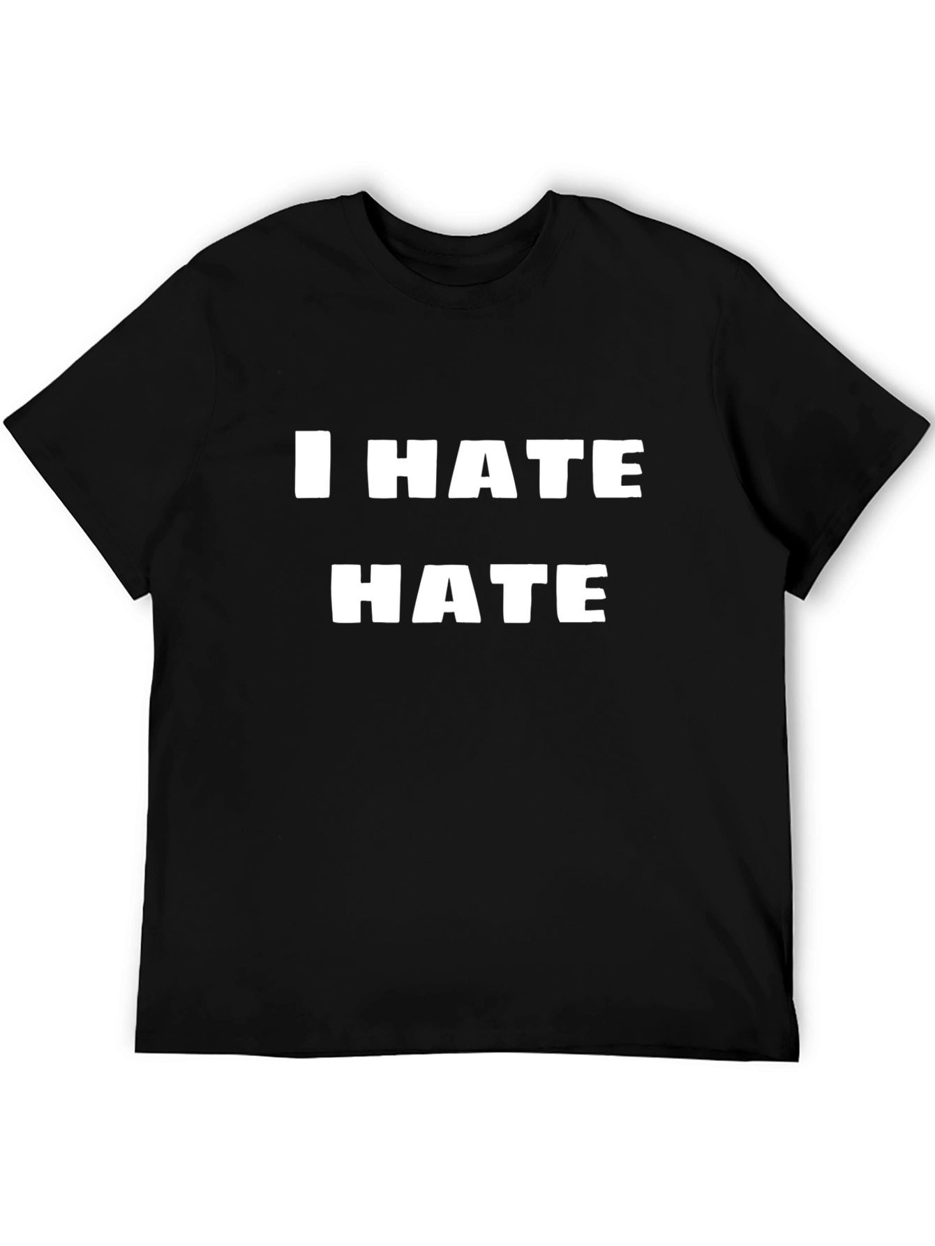 I Hate Hate Graphic Tee - Bold Statement T-Shirt