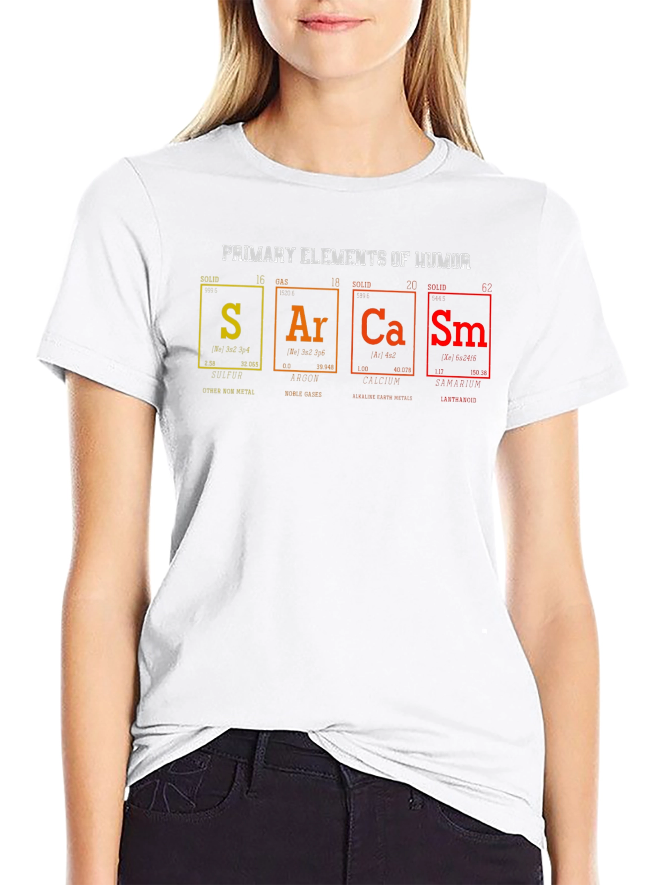 Elements of Humor T-Shirt - Science Pun Tee