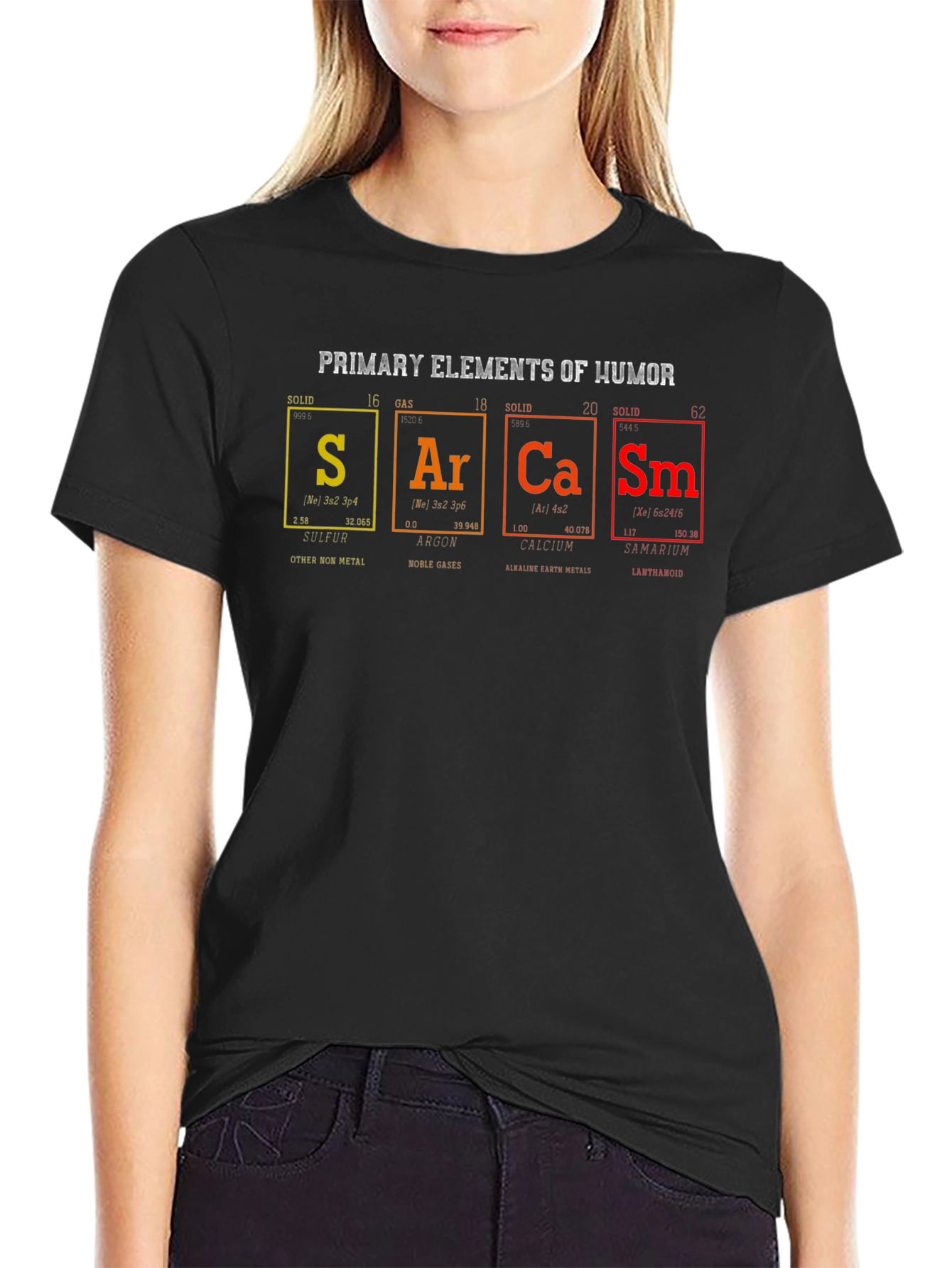 Elements of Humor T-Shirt - Science Pun Tee