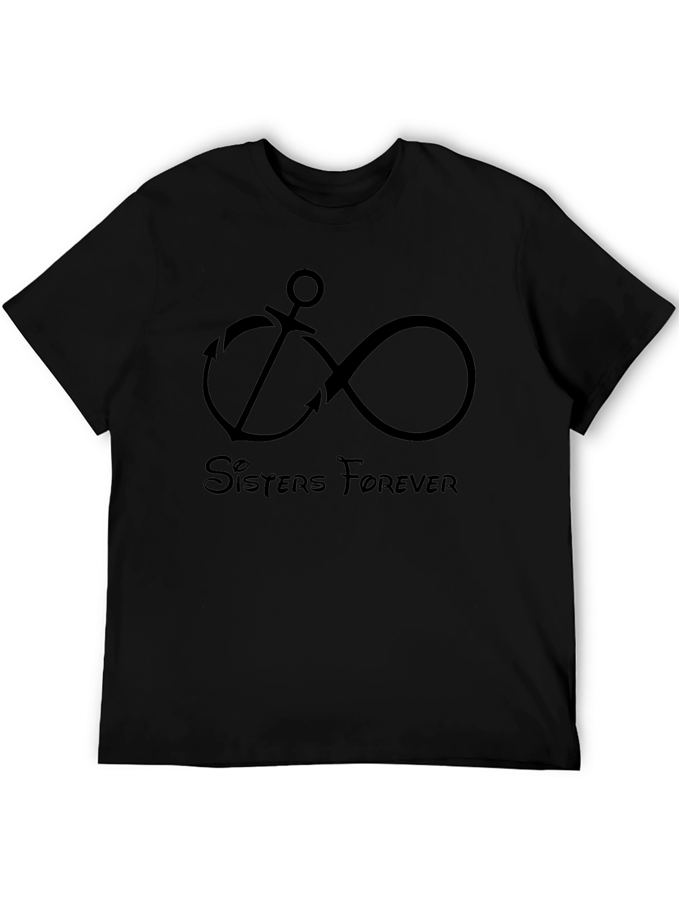 Sisters Forever Anchor & Infinity Symbol T-Shirt
