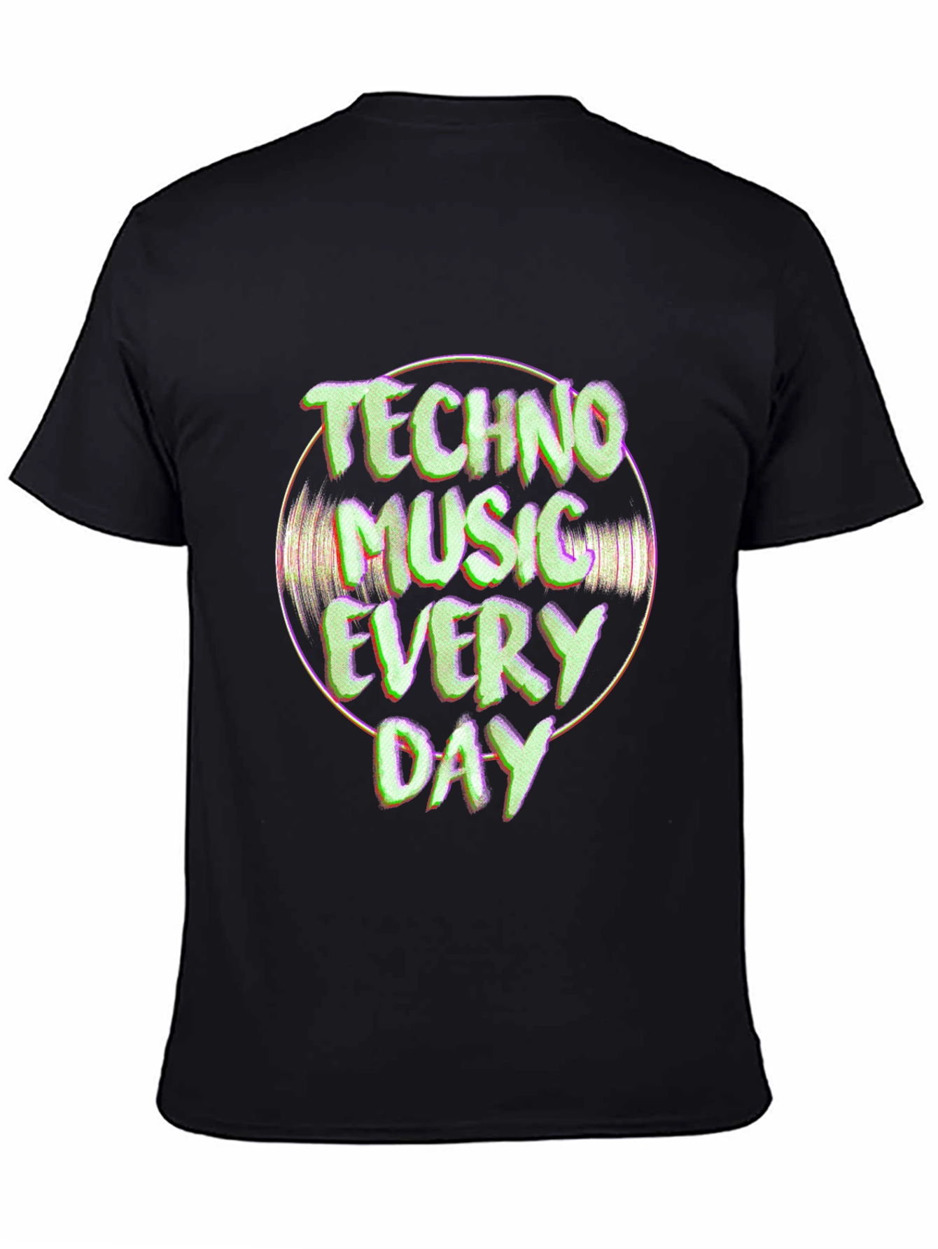 Techno Music Everyday Graphic Tee