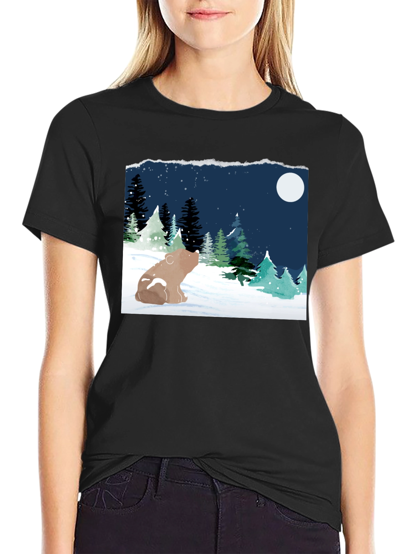 Winter Bear Graphic Tee
