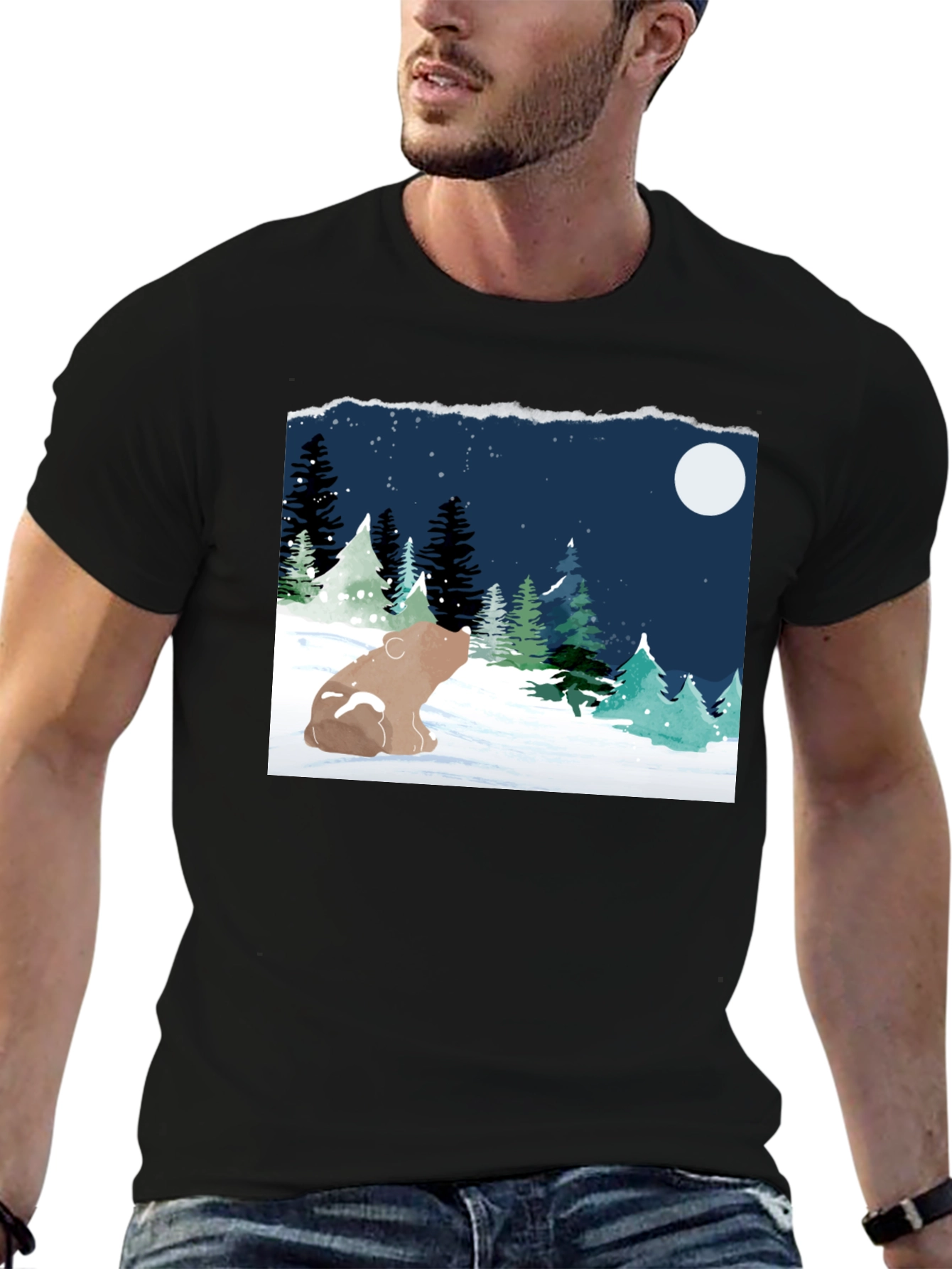 Winter Bear Graphic Tee