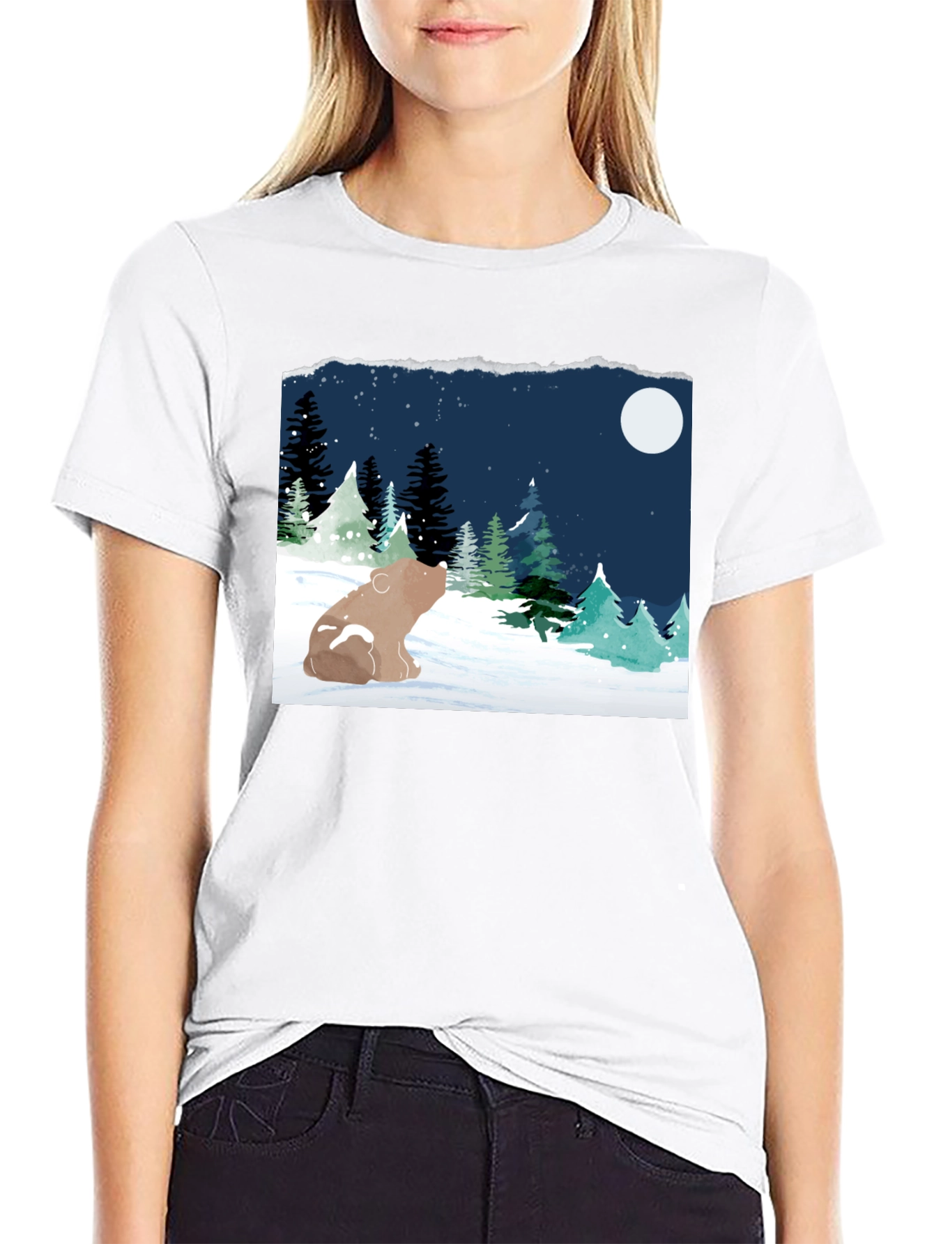 Winter Bear Graphic Tee