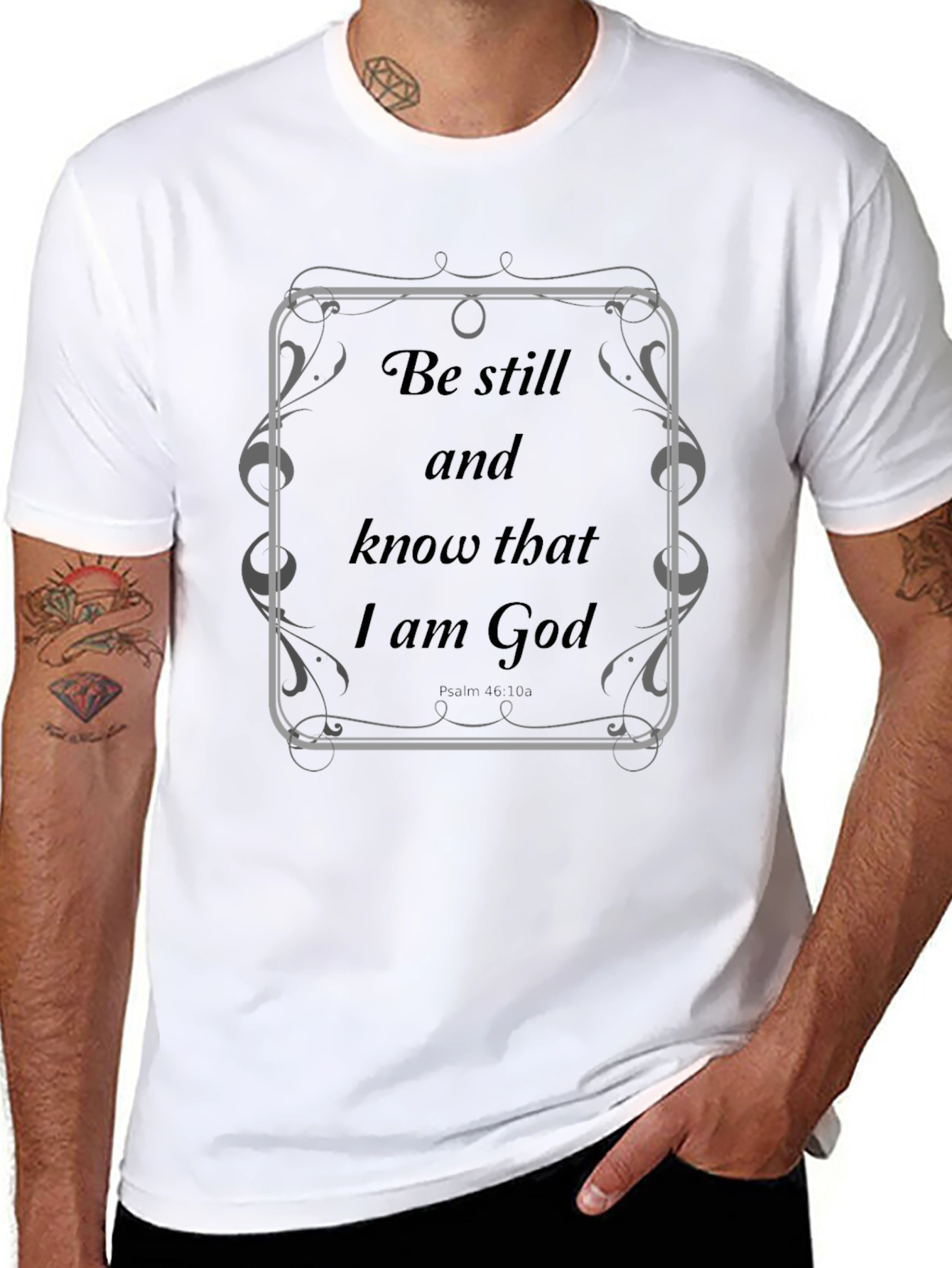Be Still and Know T-Shirt Christian Apparel