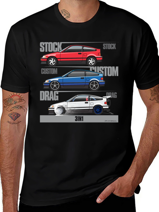 3IN1 Car T-Shirt
