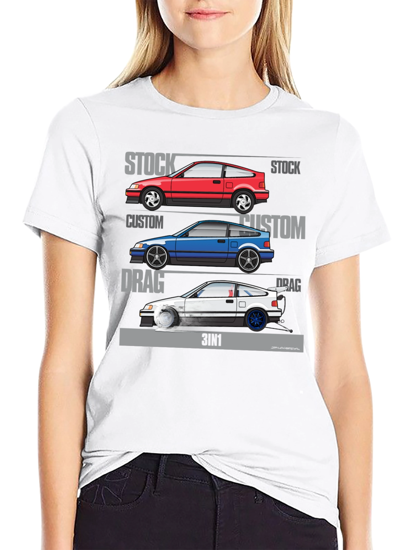 3IN1 Car T-Shirt