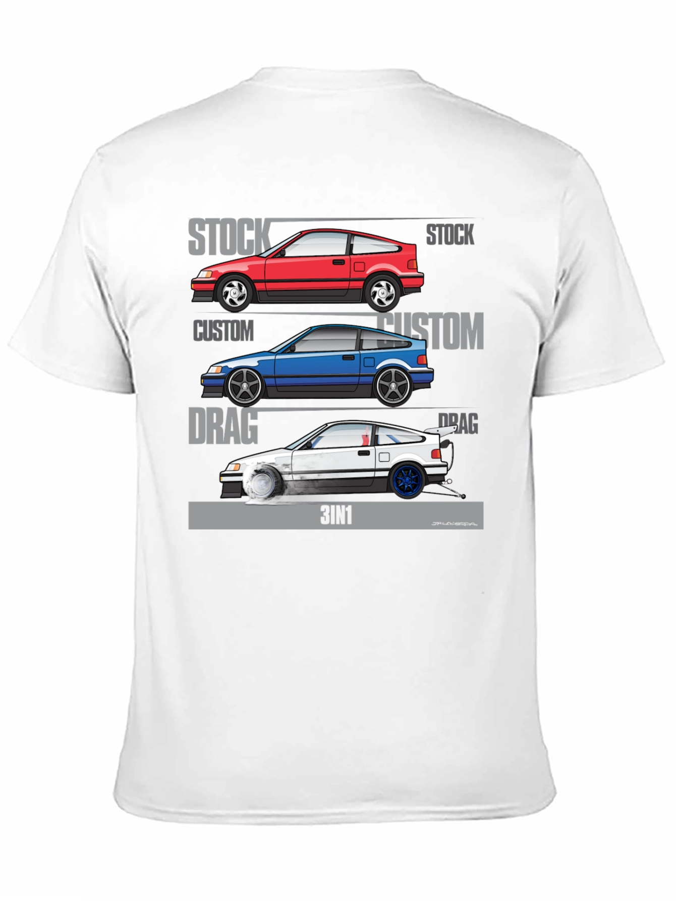 3IN1 Car T-Shirt