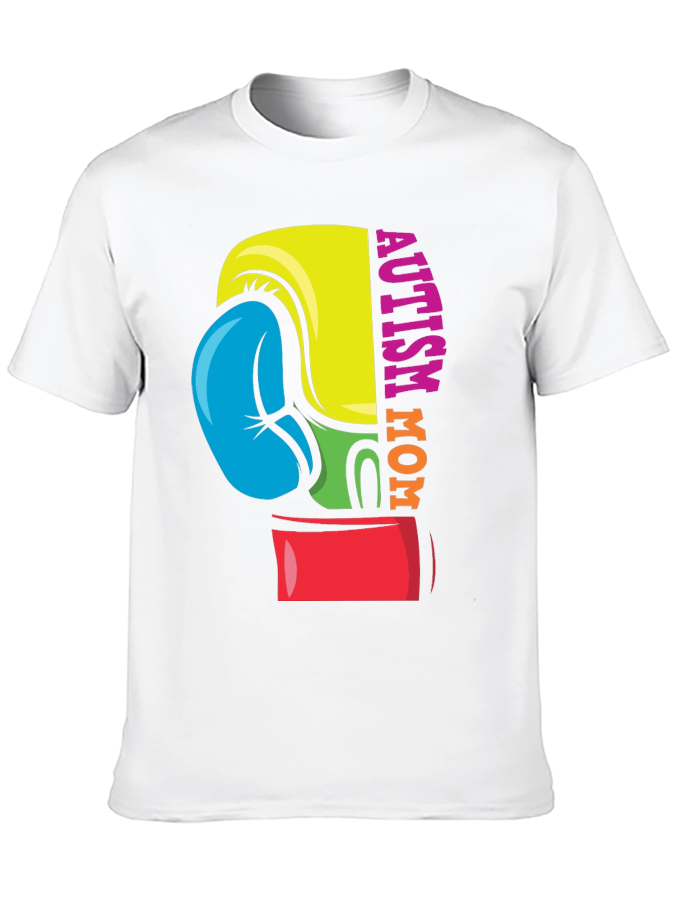 Autism Mom Boxing Glove T-Shirt