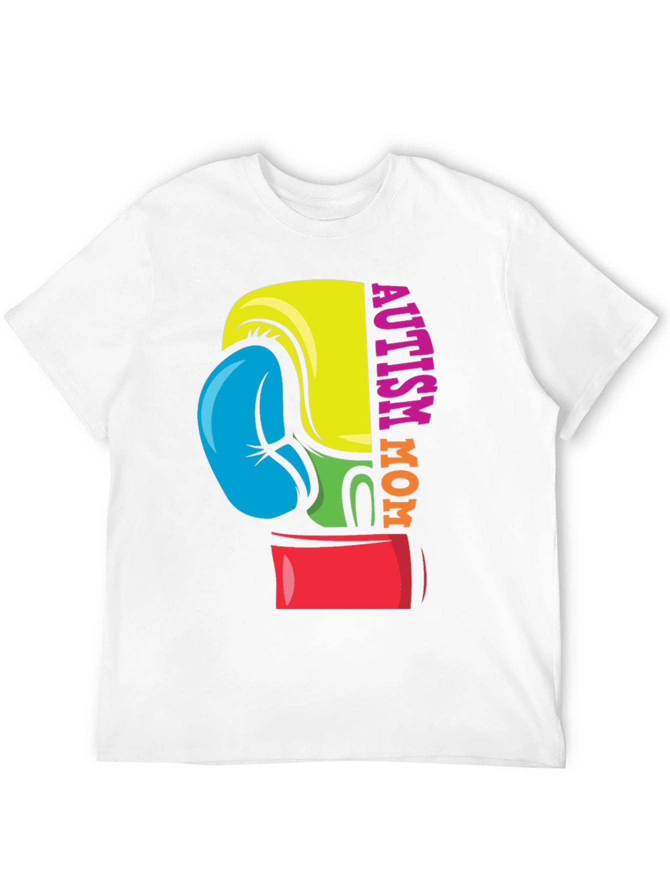 Autism Mom Boxing Glove T-Shirt