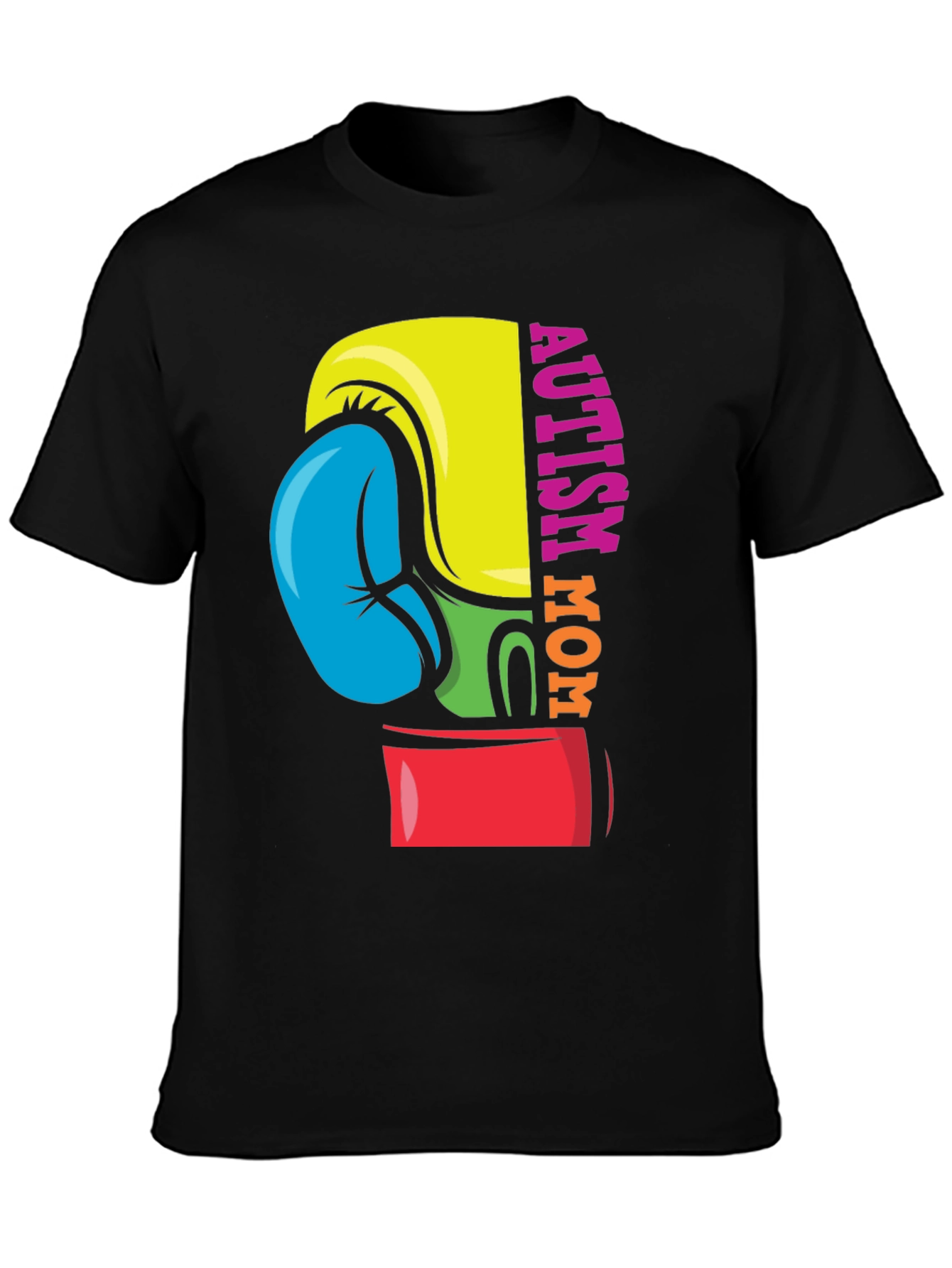 Autism Mom Boxing Glove T-Shirt