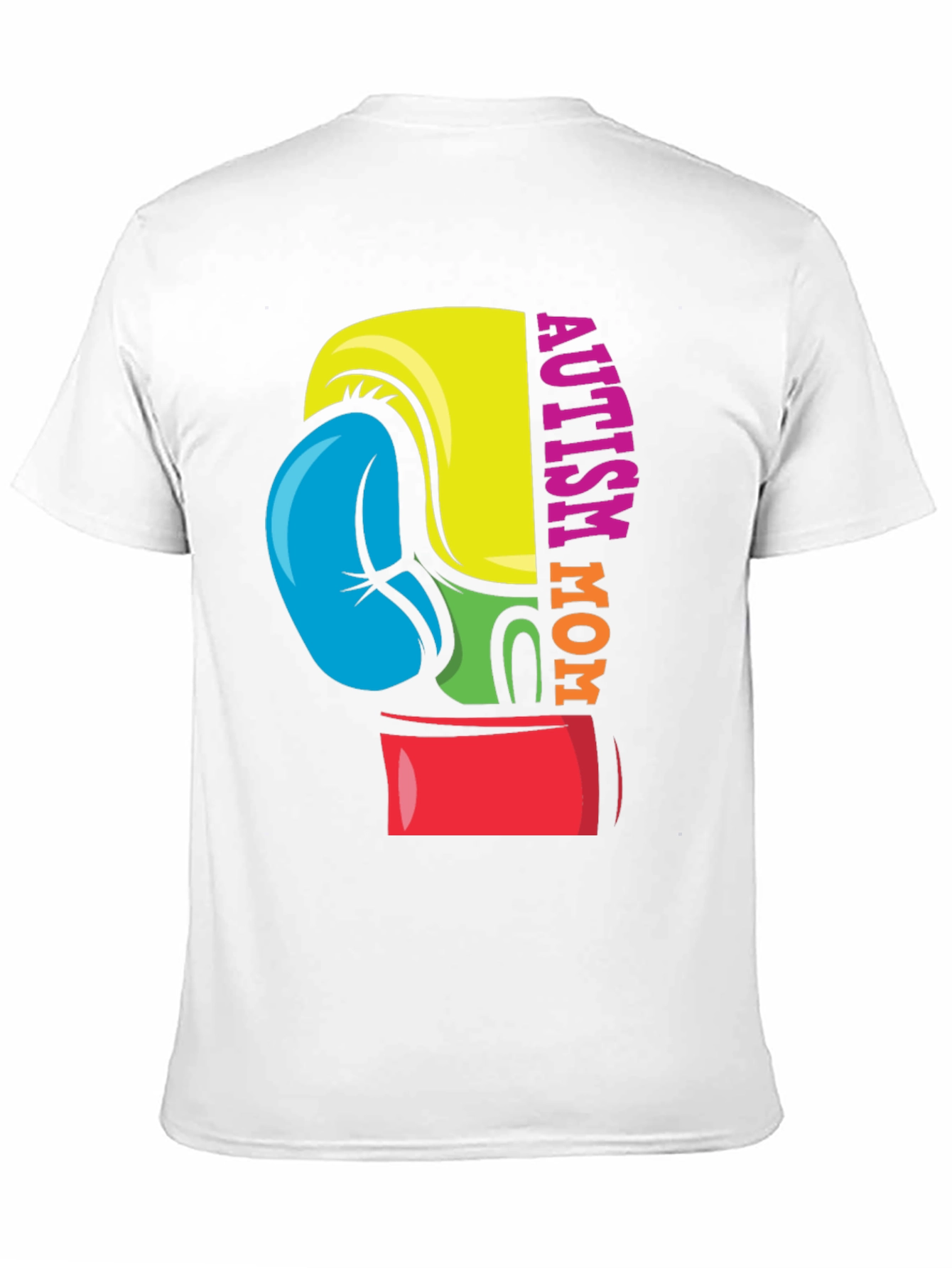 Autism Mom Boxing Glove T-Shirt