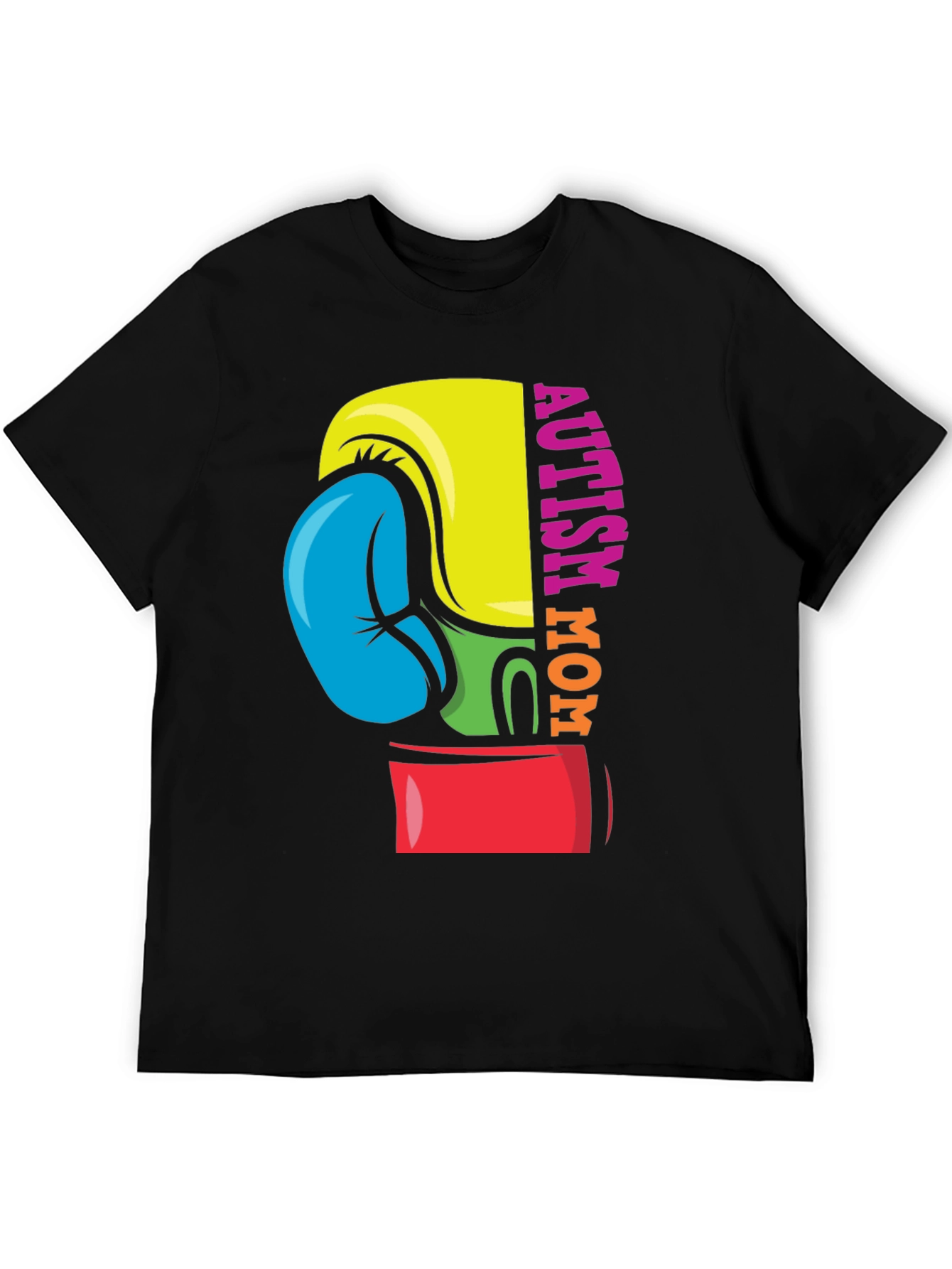 Autism Mom Boxing Glove T-Shirt