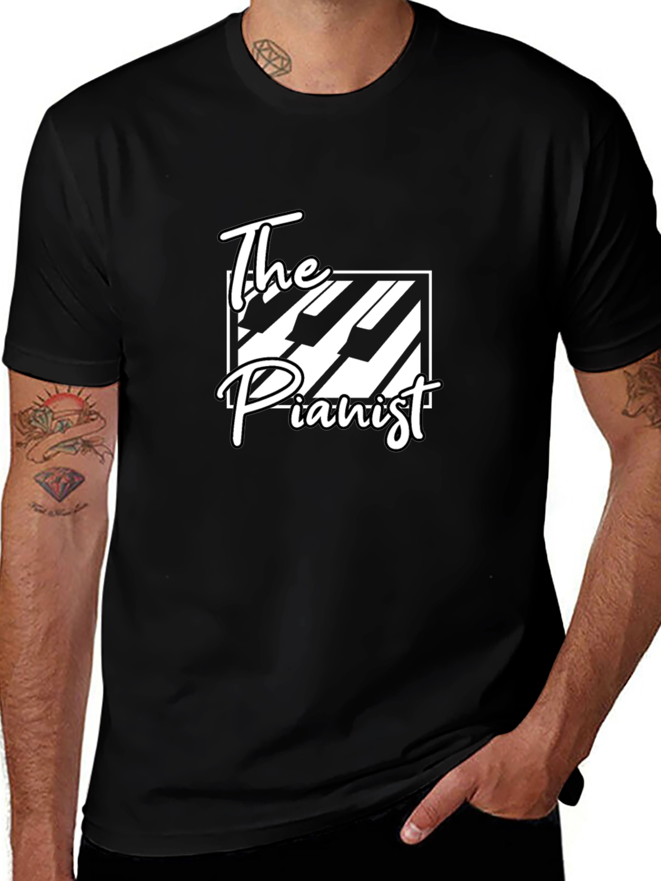 The Pianist Graphic Tee - Musician T-Shirt