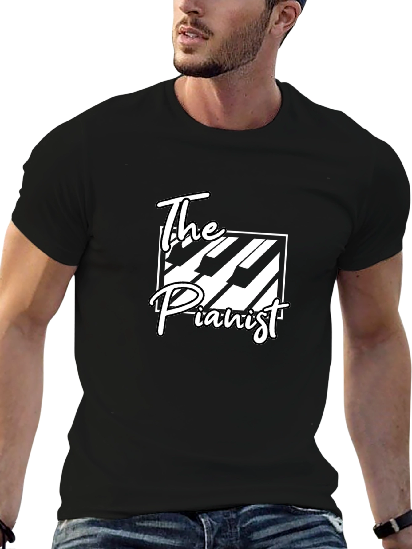 The Pianist Graphic Tee - Musician T-Shirt