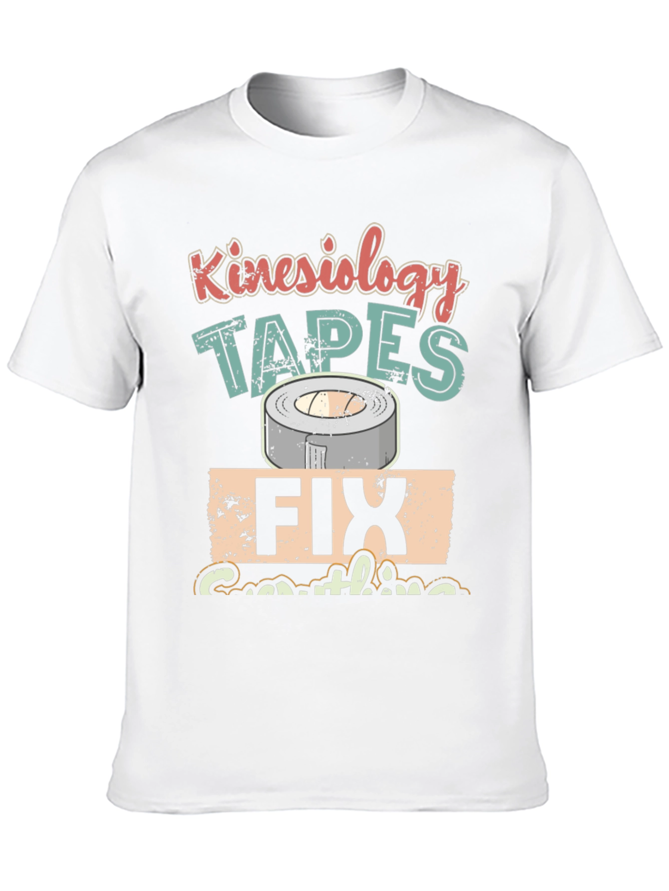 Kinesiology Tapes Graphic T-Shirt - Fix Everything Tee